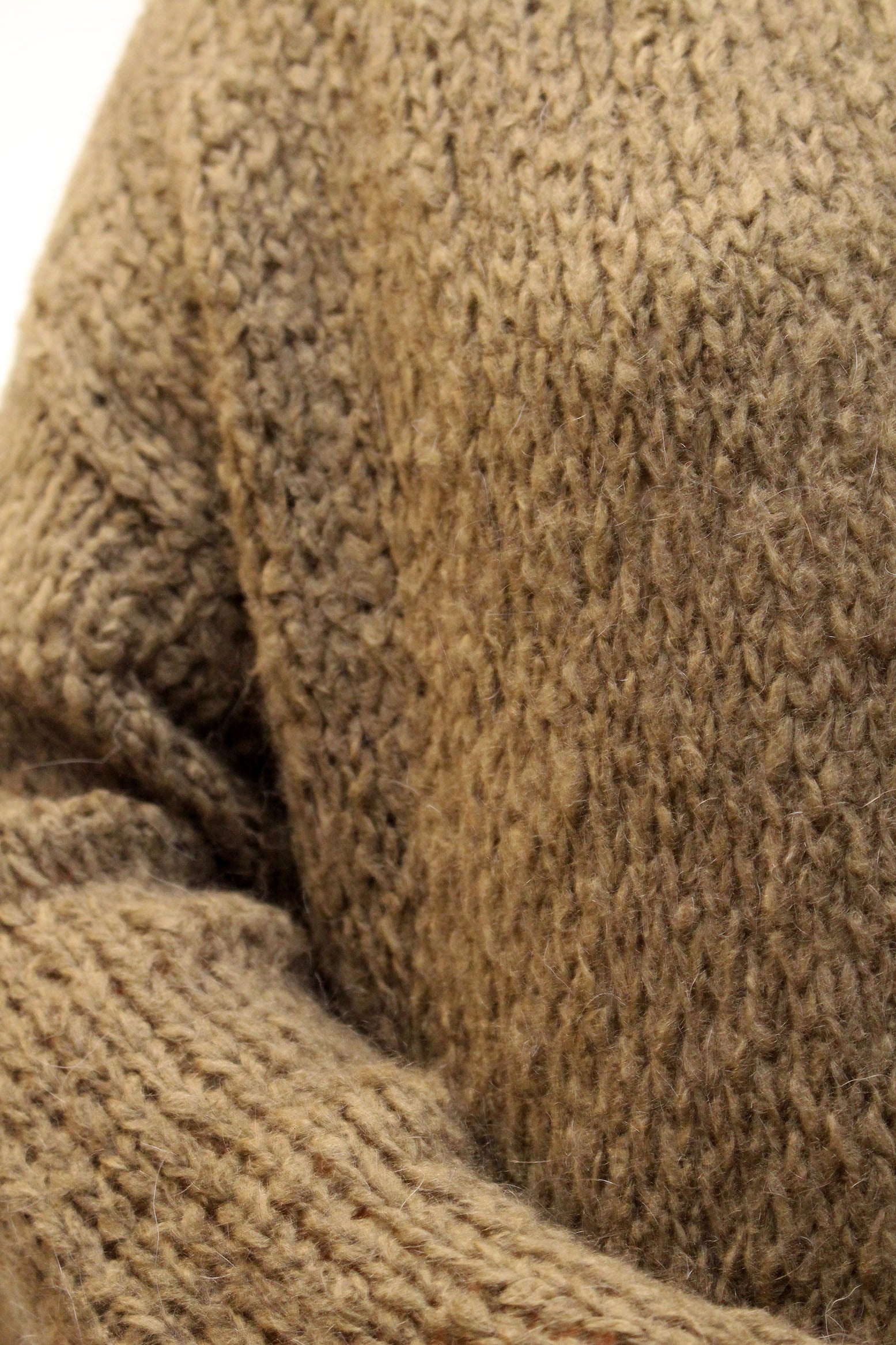 Strickjacke "Vintage" - Khaki