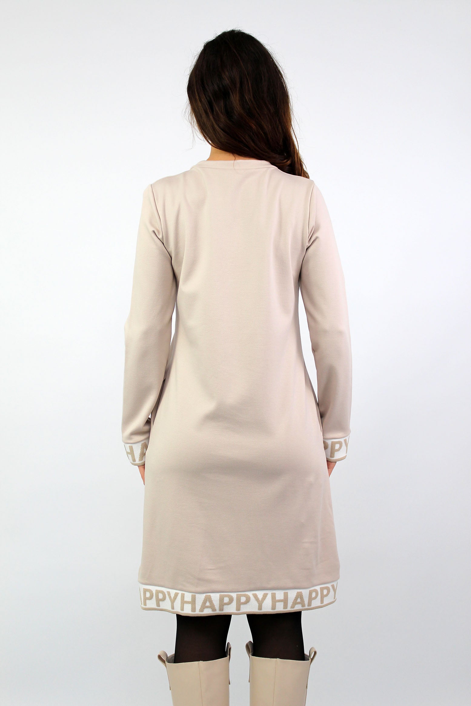 Kleid "Happy" - Beige