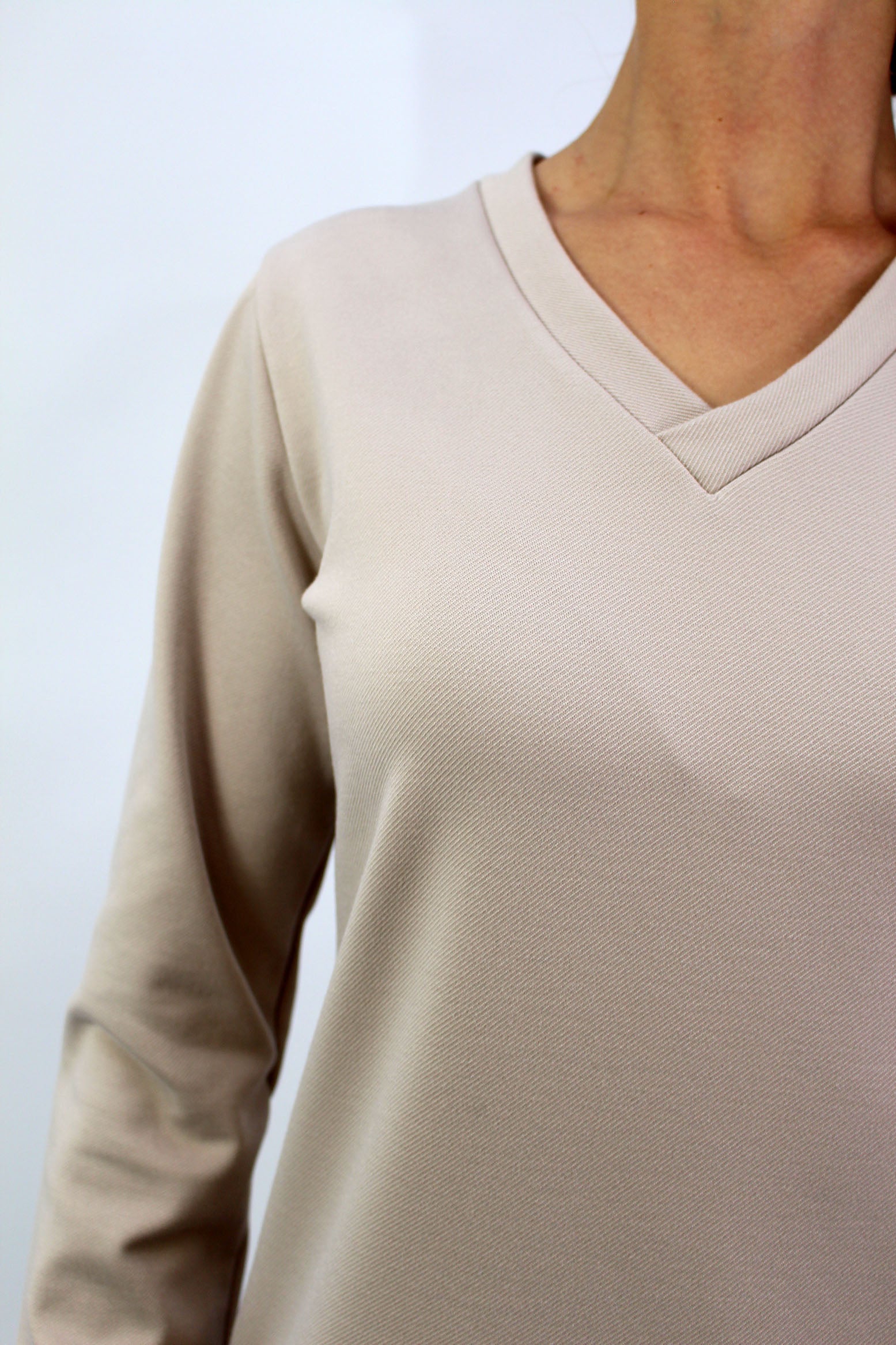 Kleid "Happy" - Beige