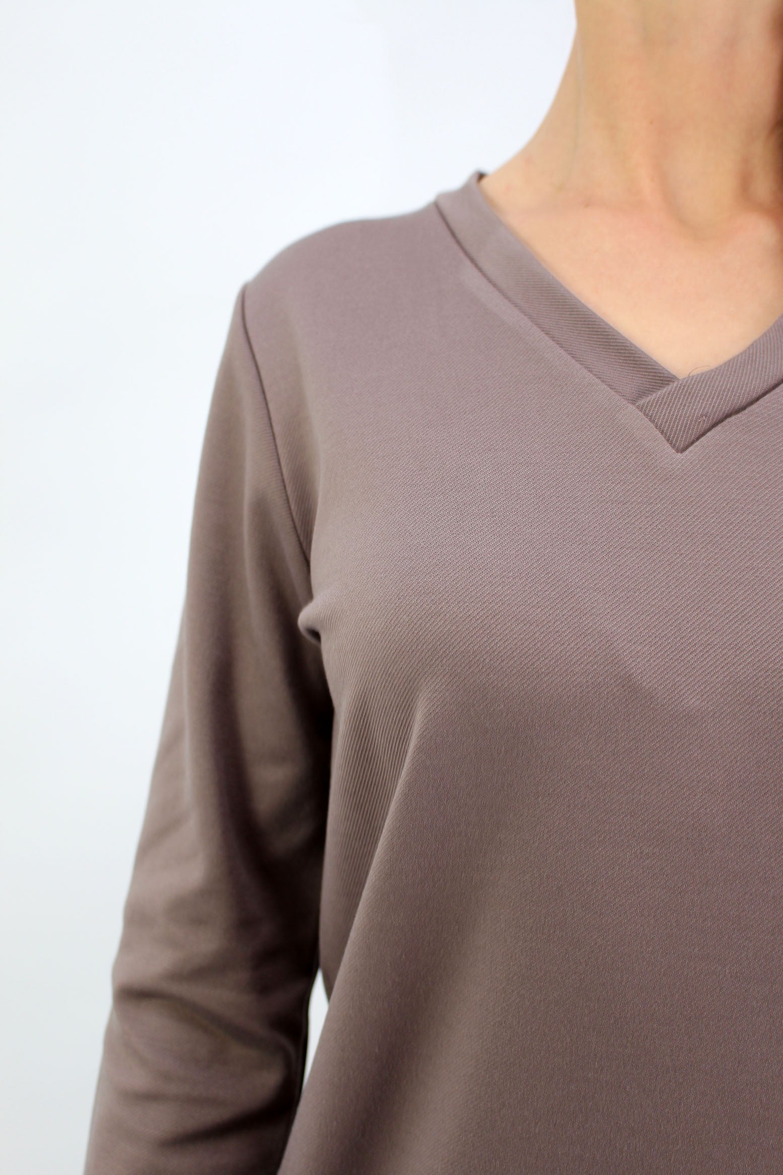 Kleid "Happy" - Taupe