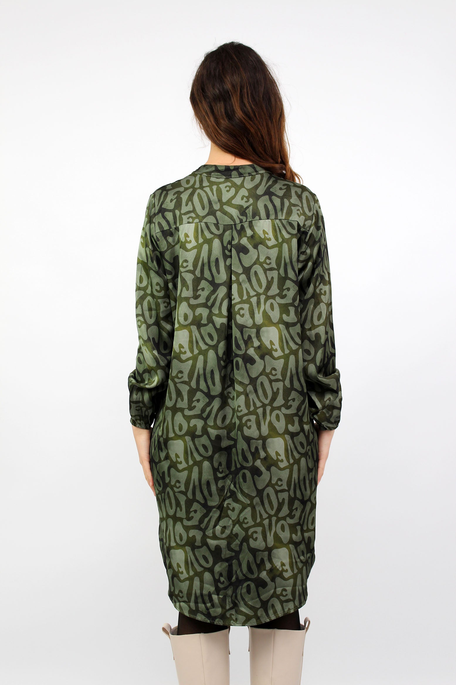 Kleid "Love" - Khaki