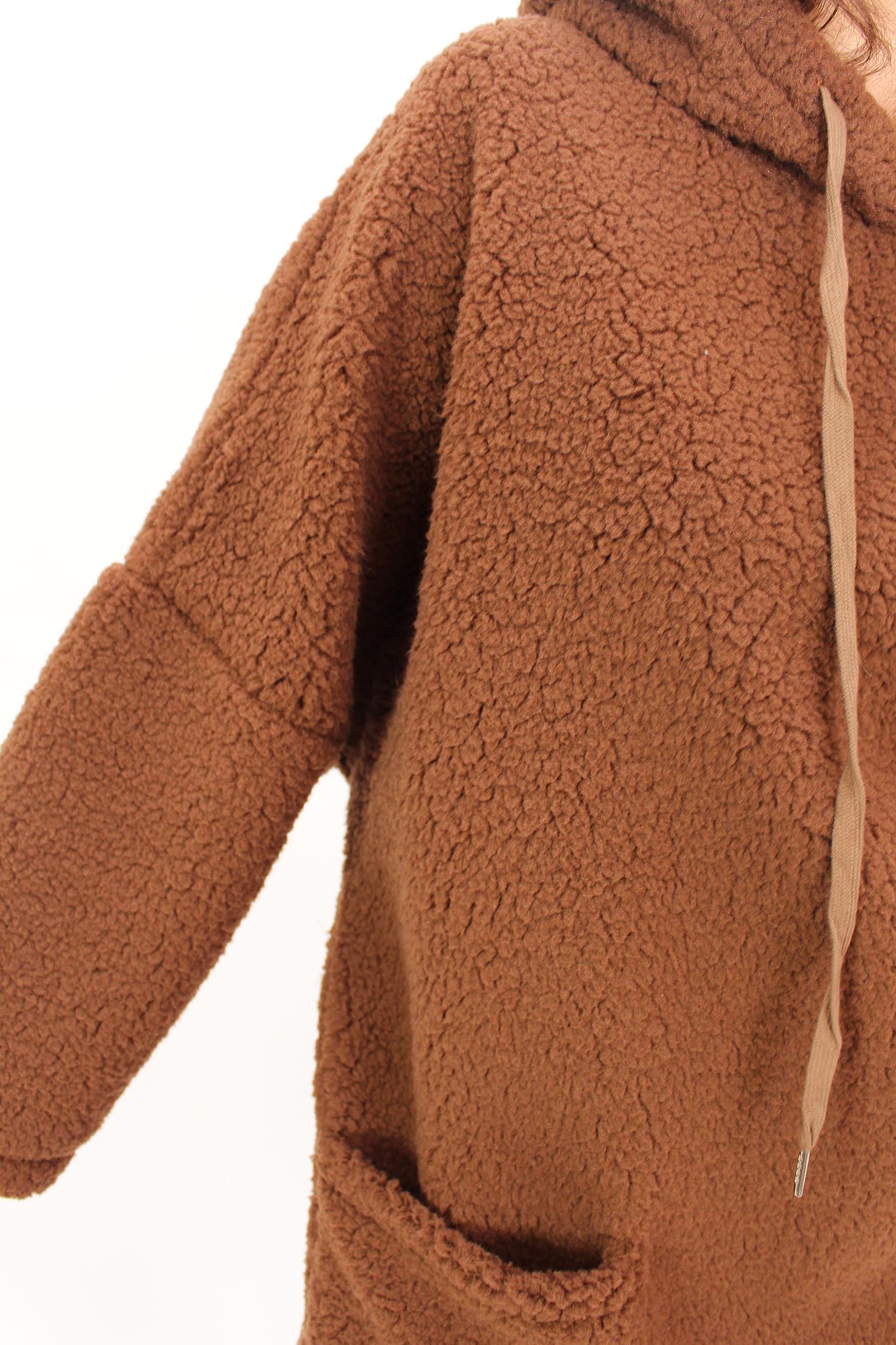 Hoodie "Teddy" - Braun