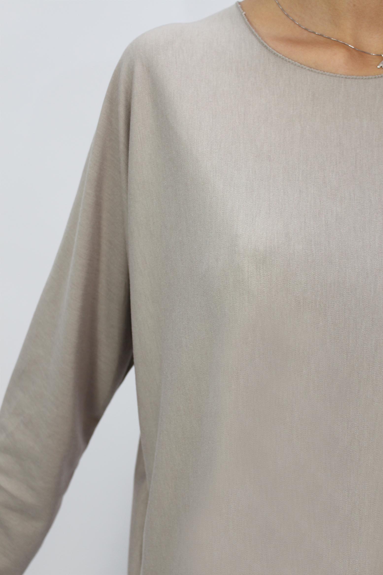 Langarmshirt "Bestseller" - Taupe