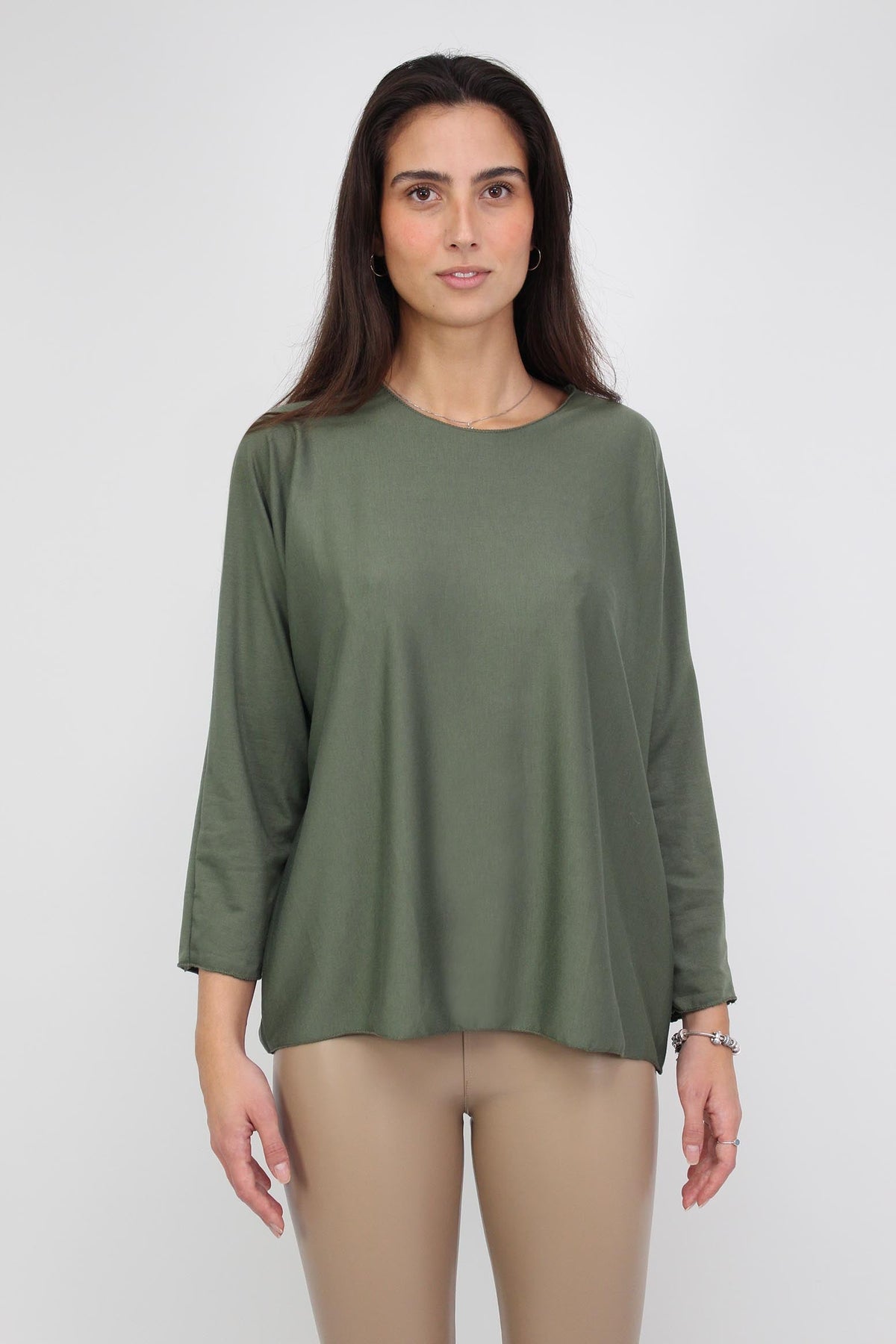 Langarmshirt "Bestseller" - Khaki