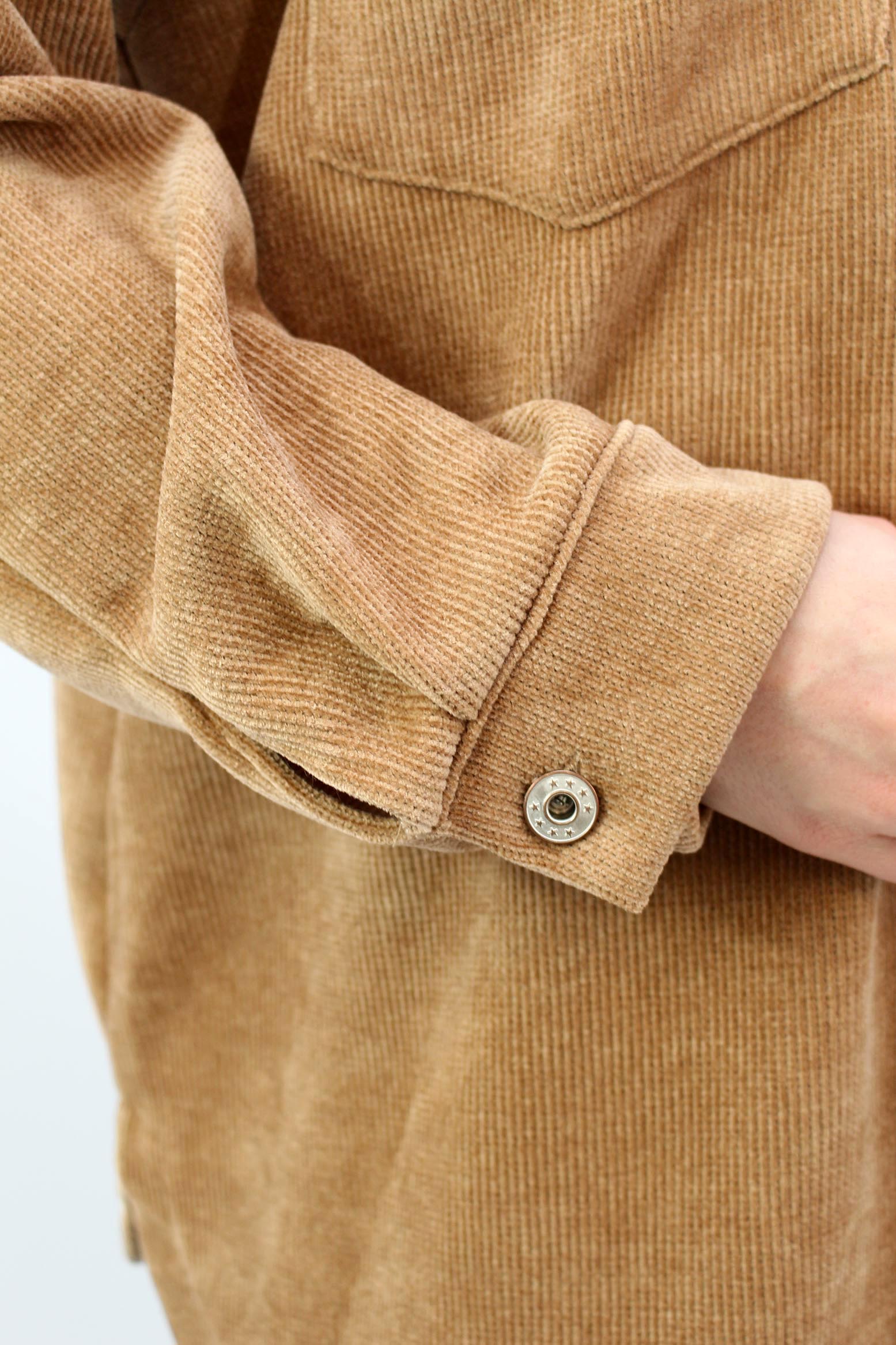 Cordbluse "Pisa" - Camel