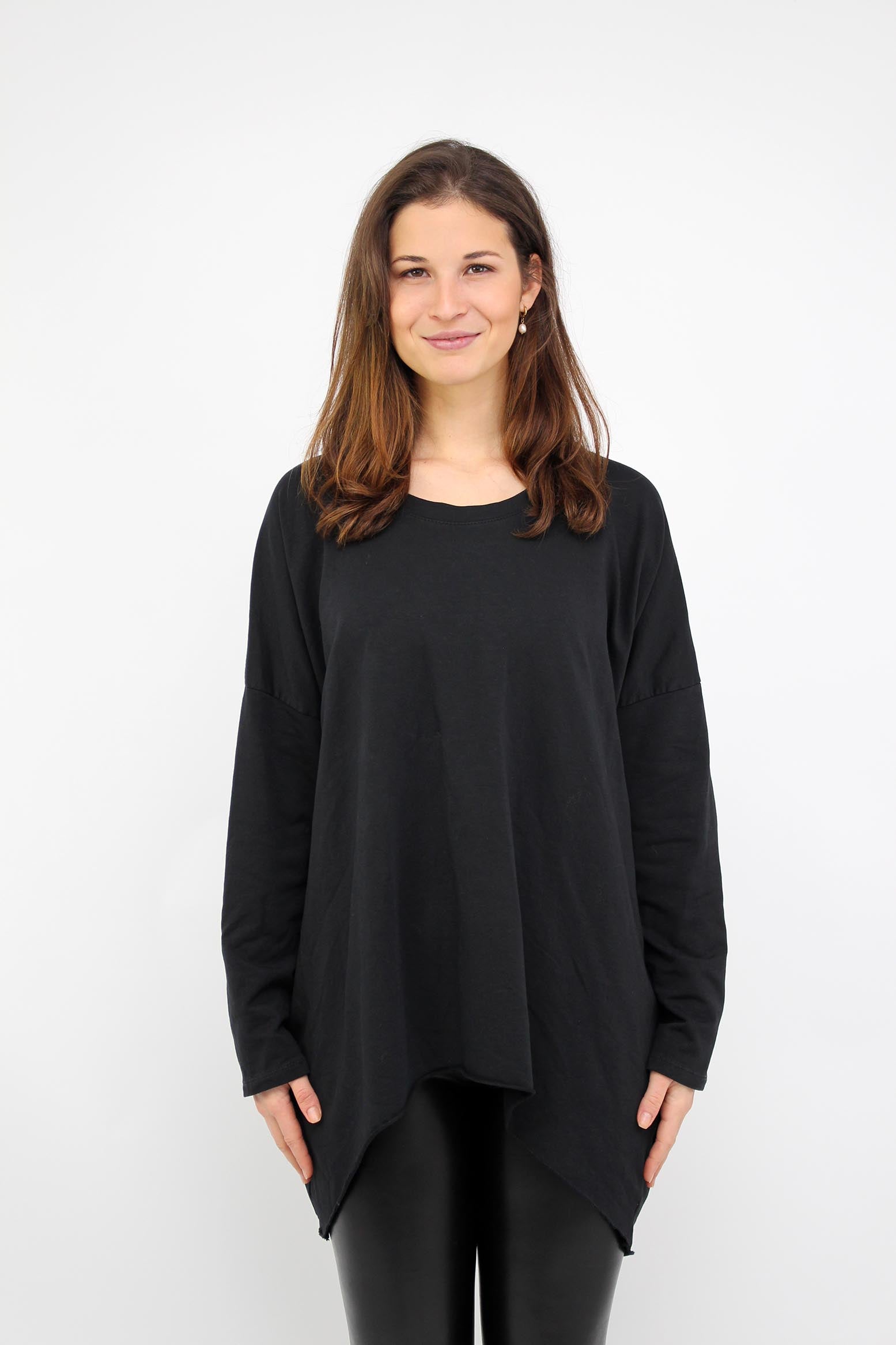 Sweatshirt "Oversize" - Schwarz