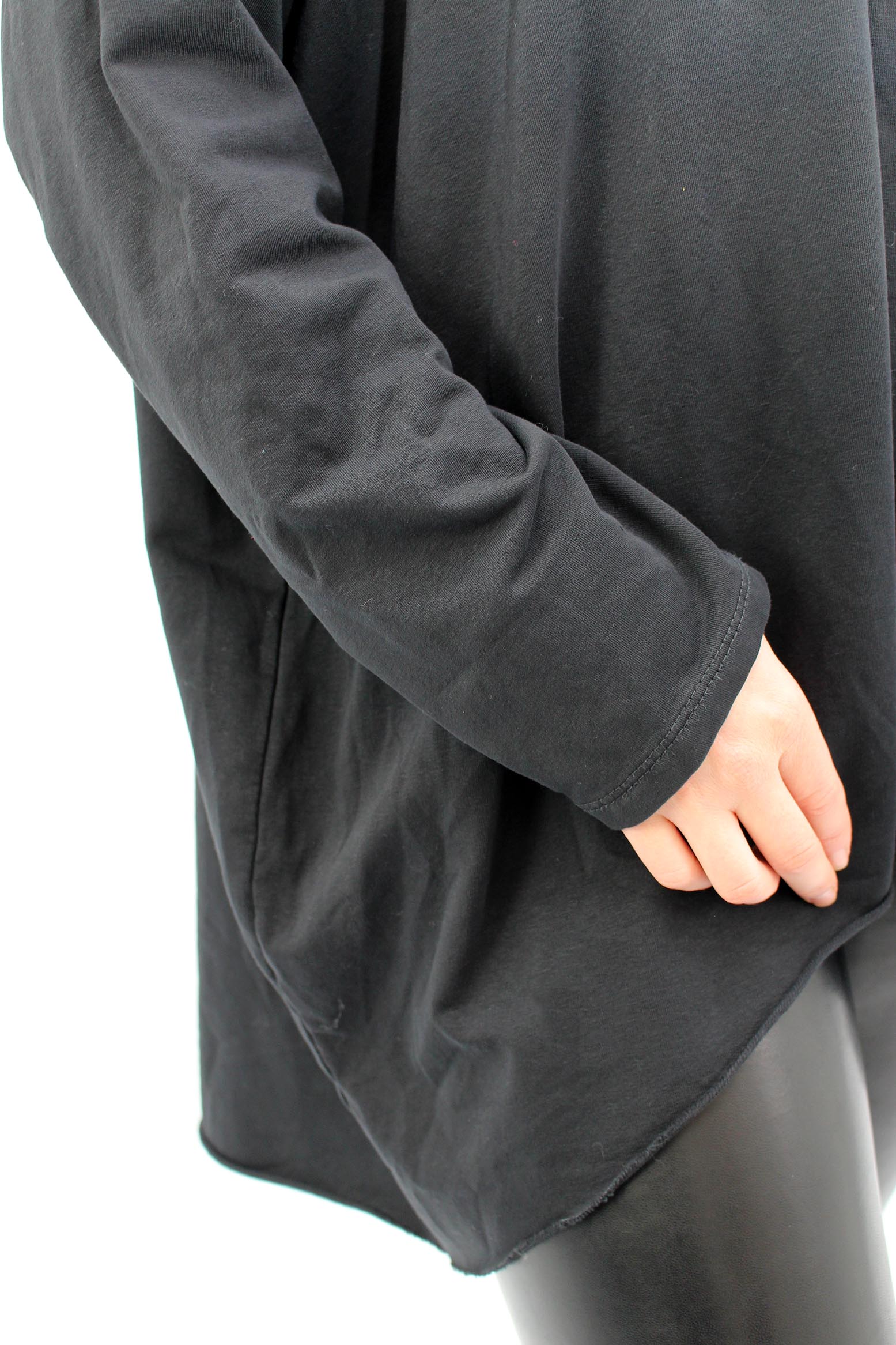 Sweatshirt "Oversize" - Schwarz