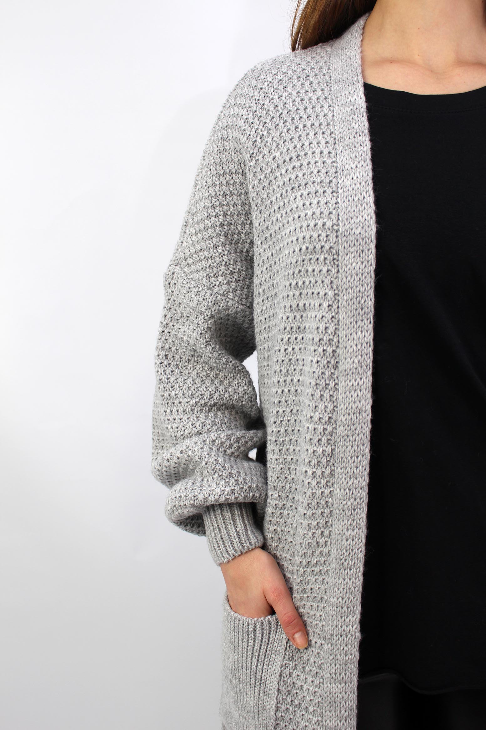 Strickjacke "Florenz" - Grau