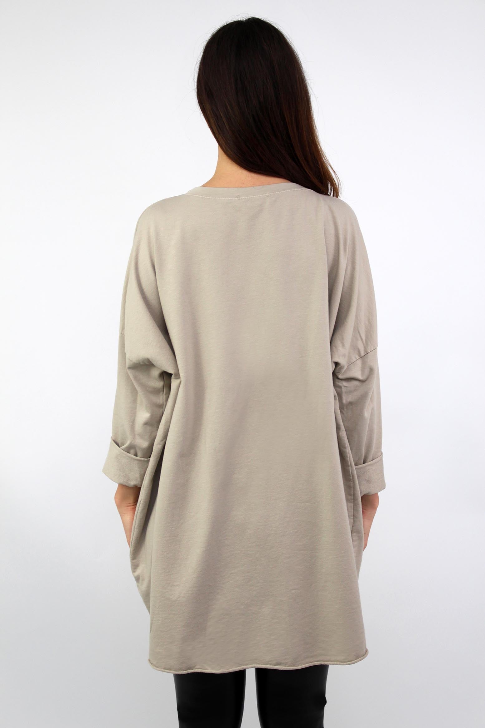 Sweatshirt "Oversize" - Beige