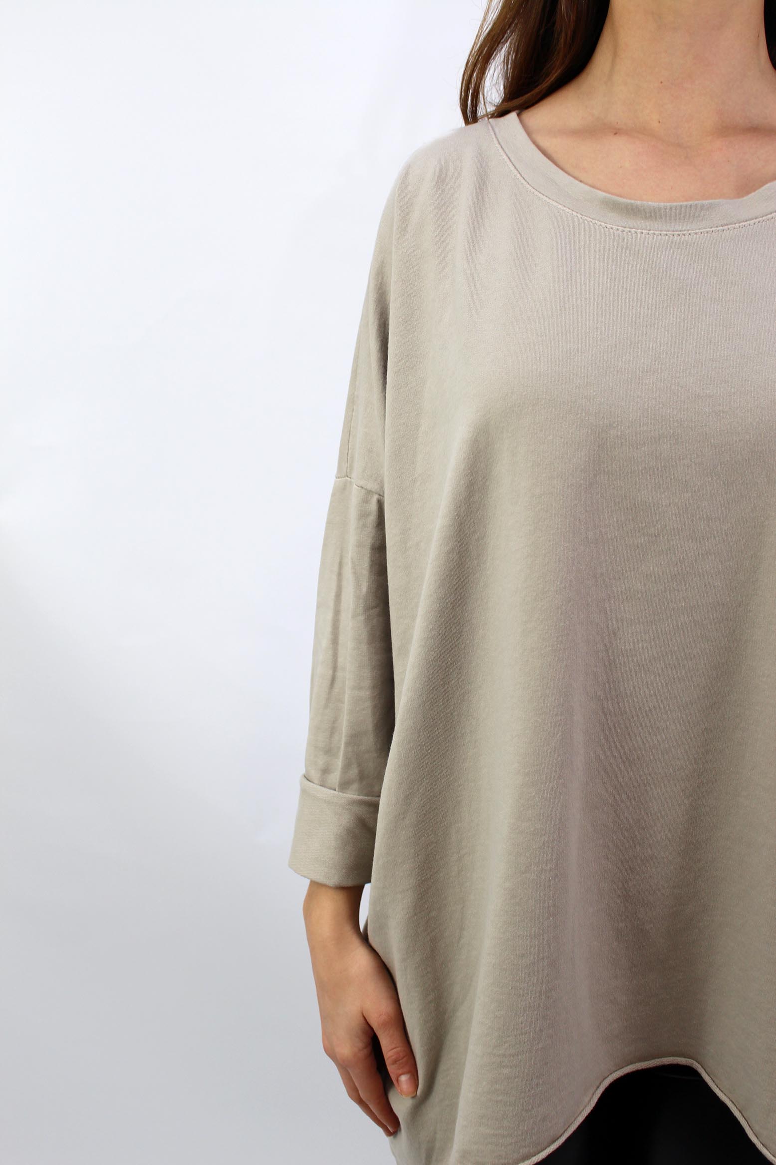 Sweatshirt "Oversize" - Beige
