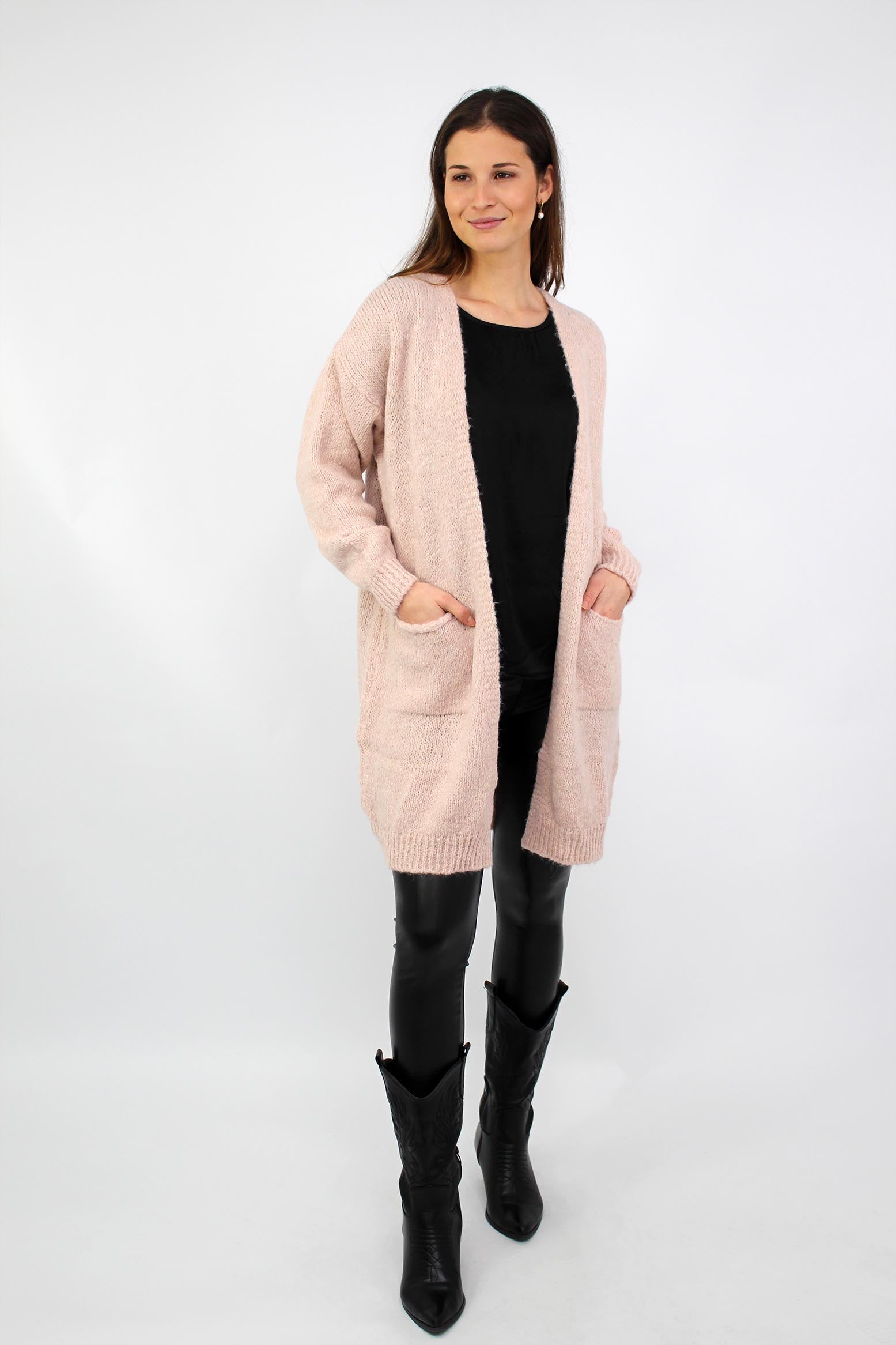 Strickjacke "Mailand" - Rosa