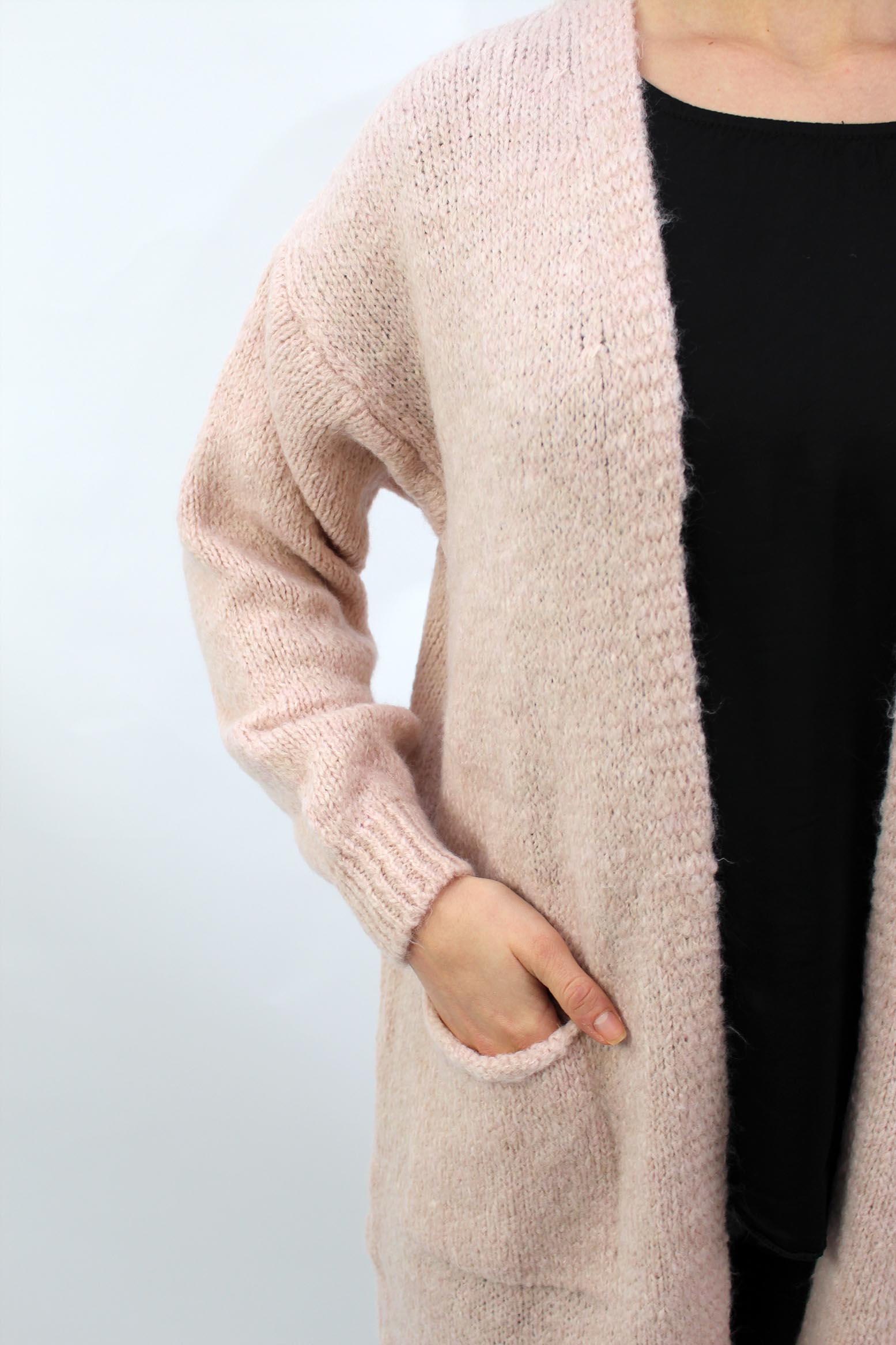 Strickjacke "Mailand" - Rosa
