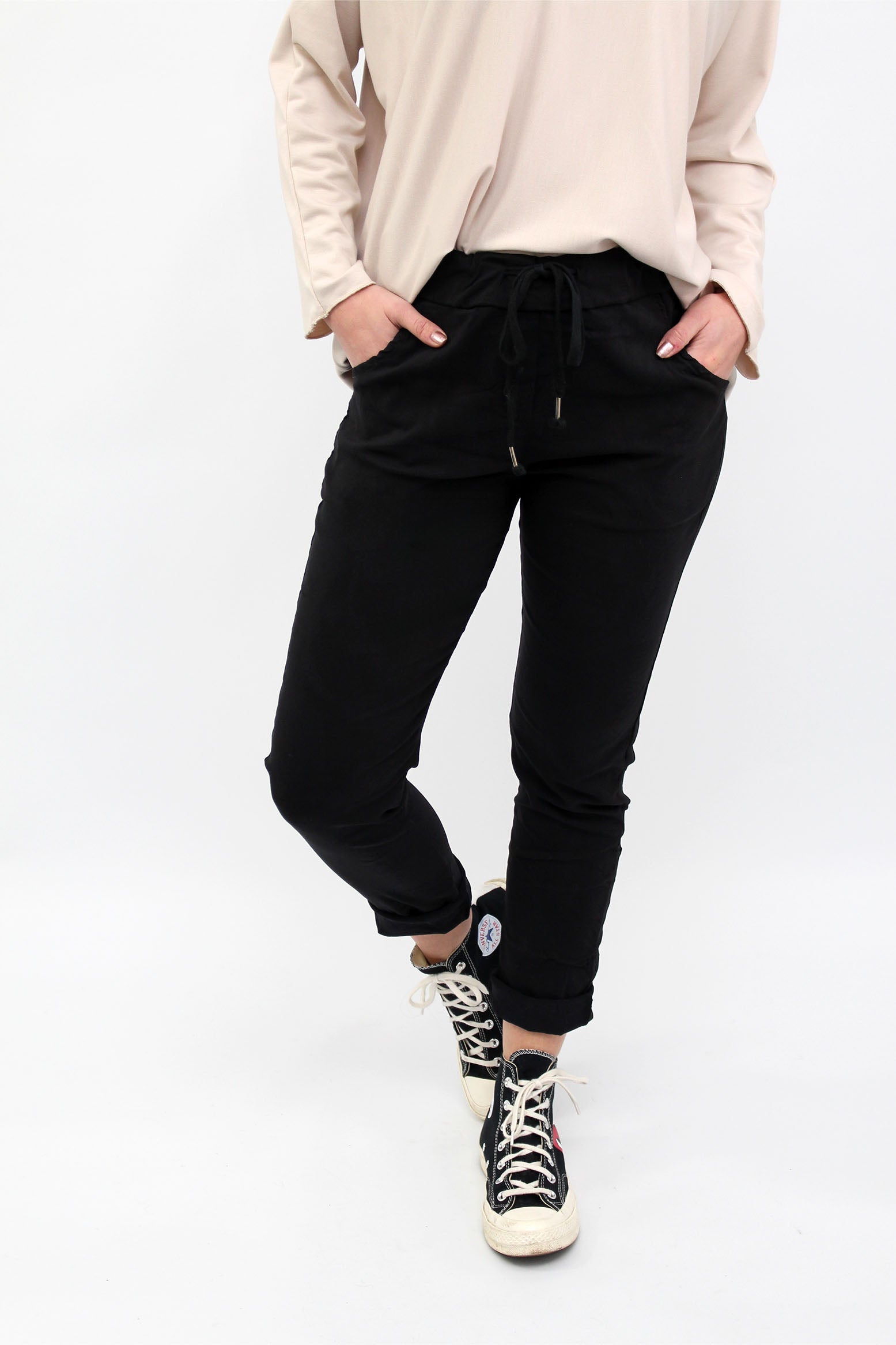Hose "Jogger-Basic" - Schwarz
