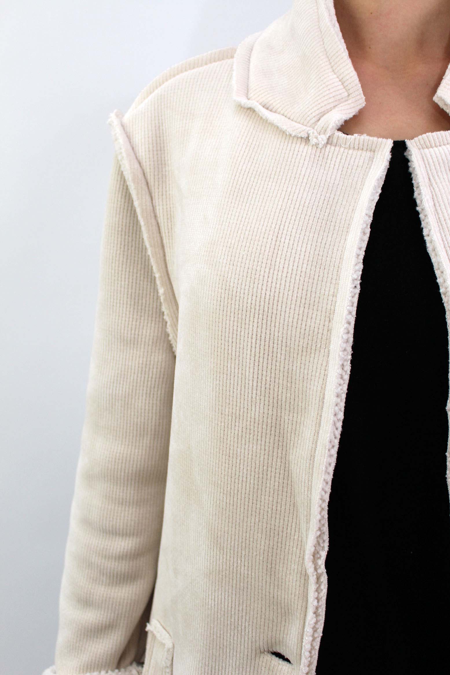 Mantel "Revers" - Creme