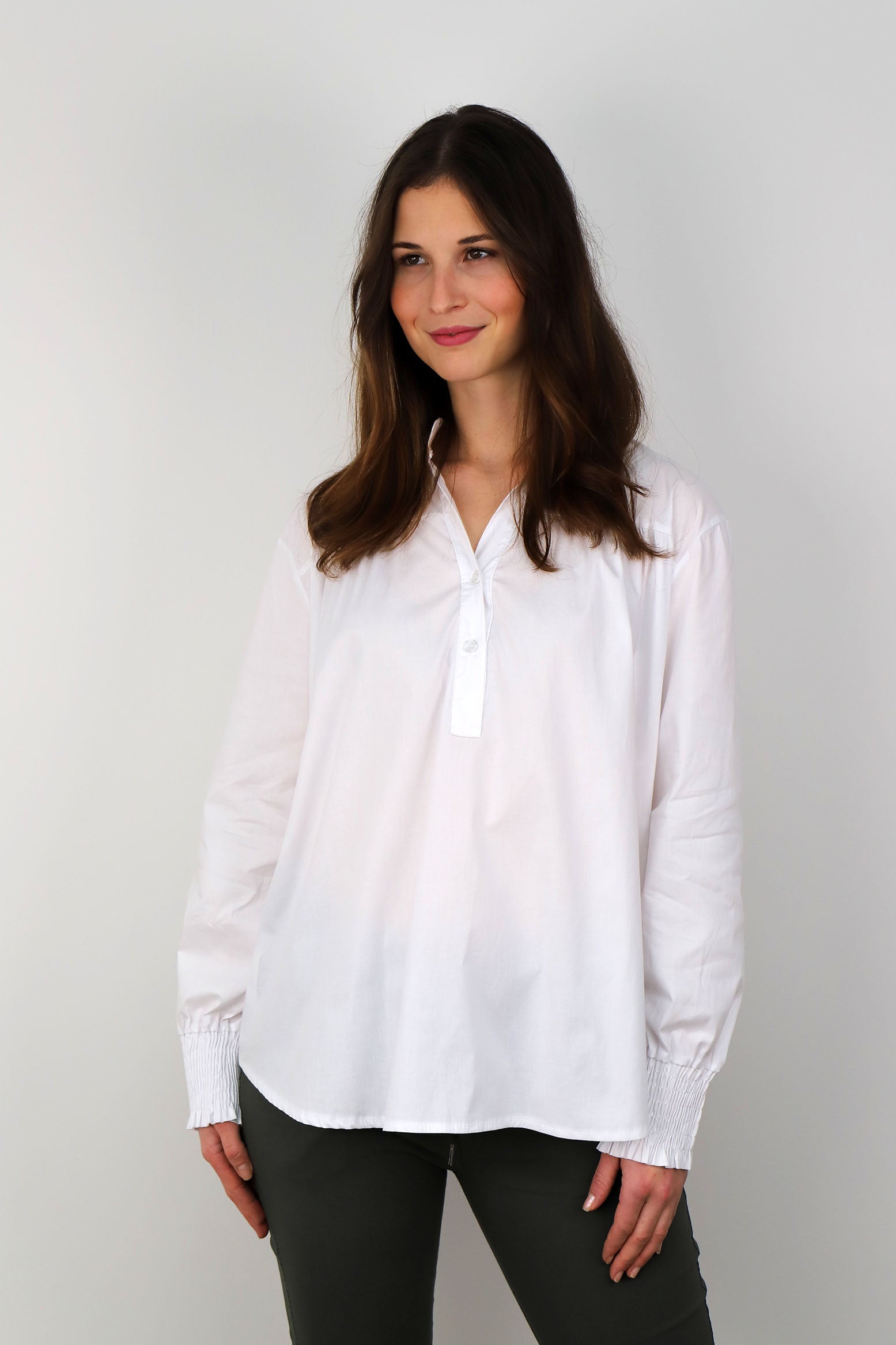 Bluse "Edel" - Weiß