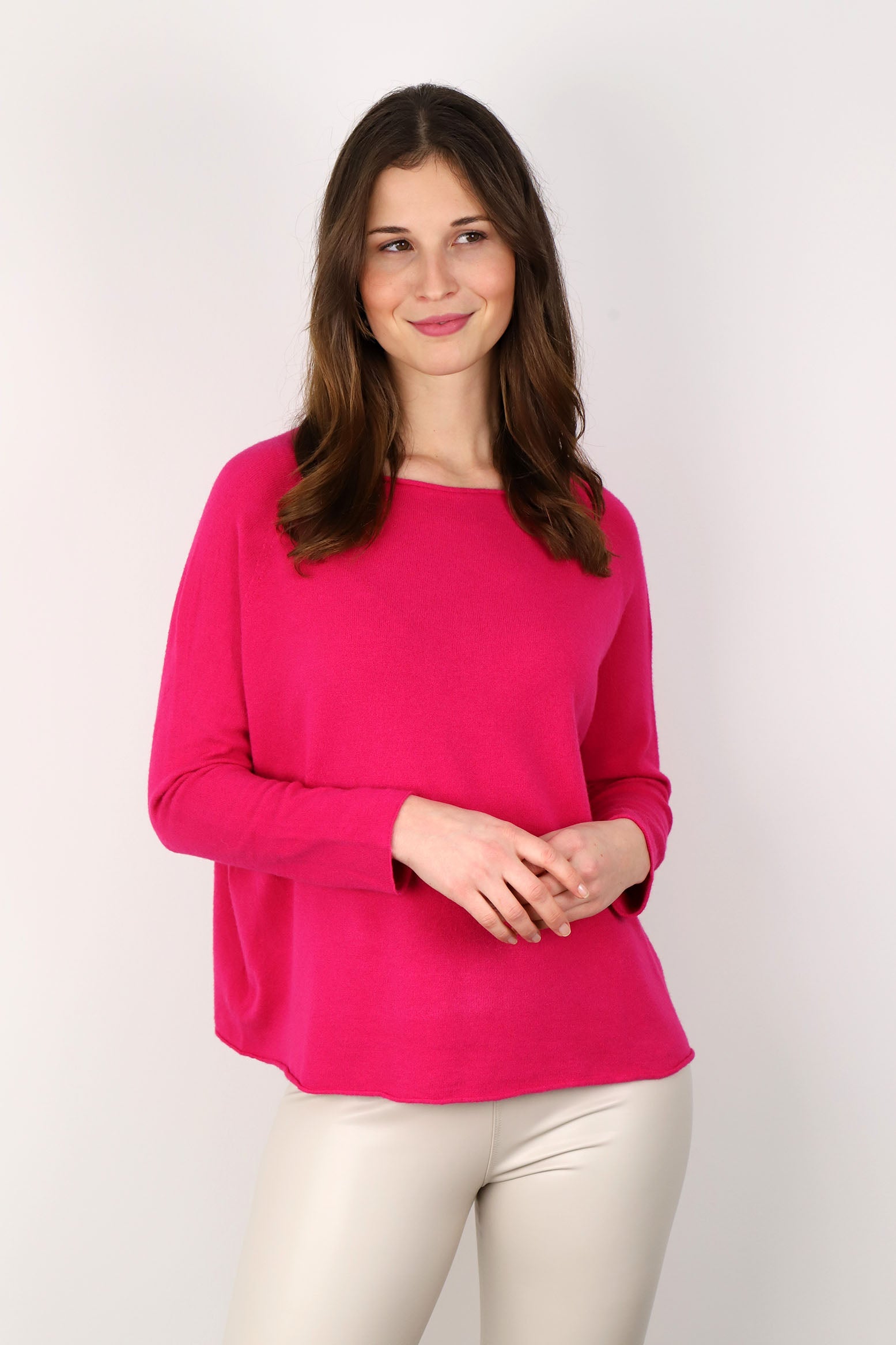 Pullover Rundhals - Pink