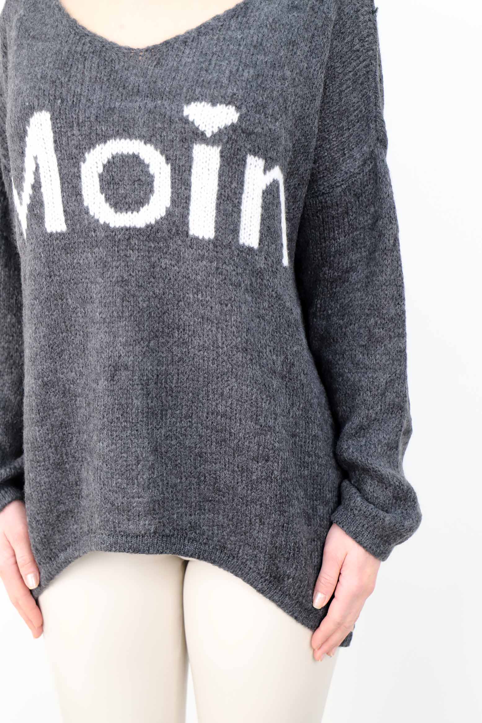 Pullover "Moin" - Anthrazit