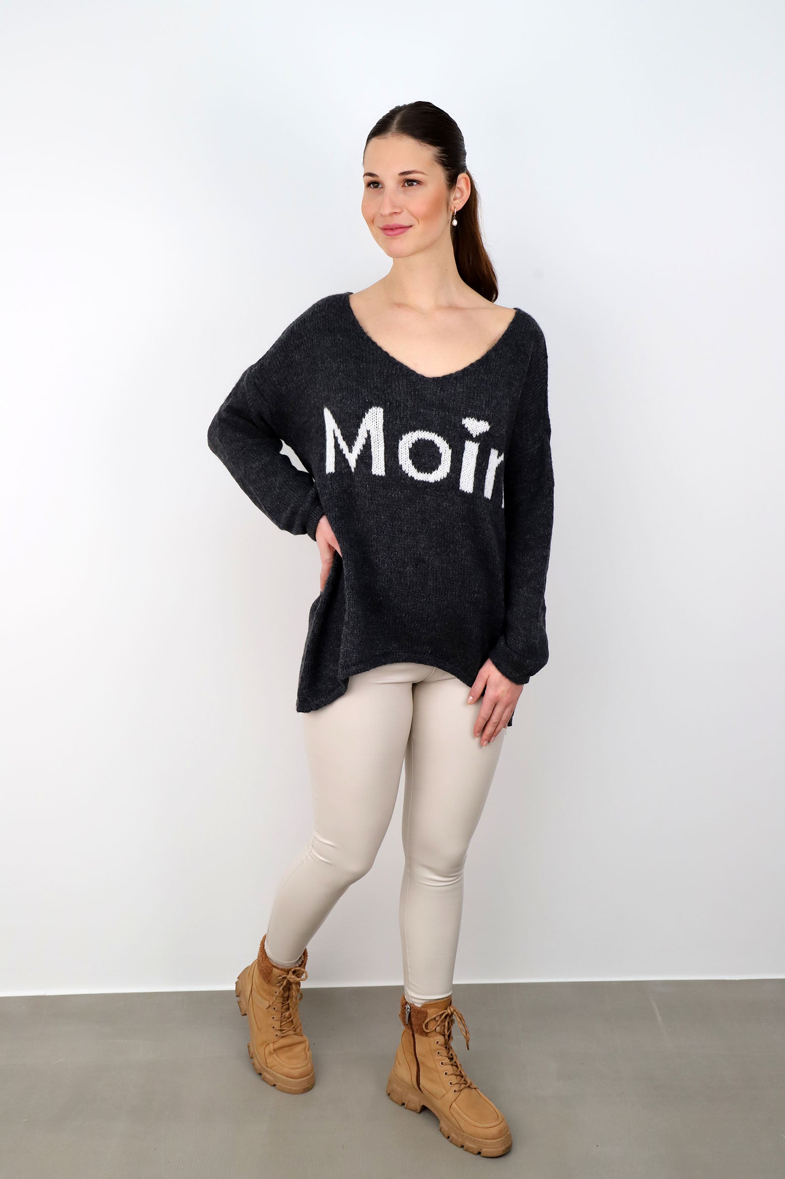 Pullover "Moin" - Anthrazit
