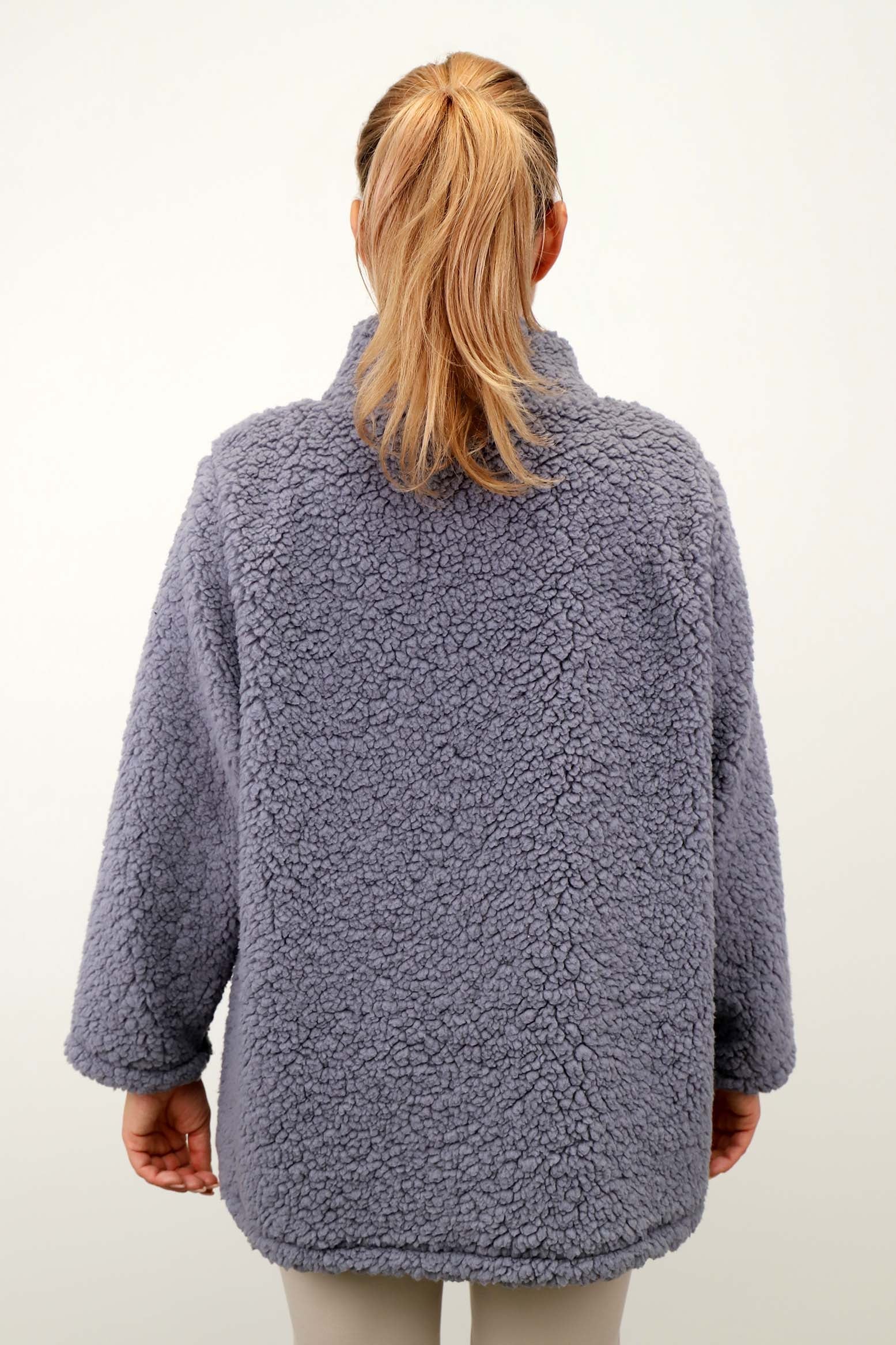 Pullover "Teddy" - Grau