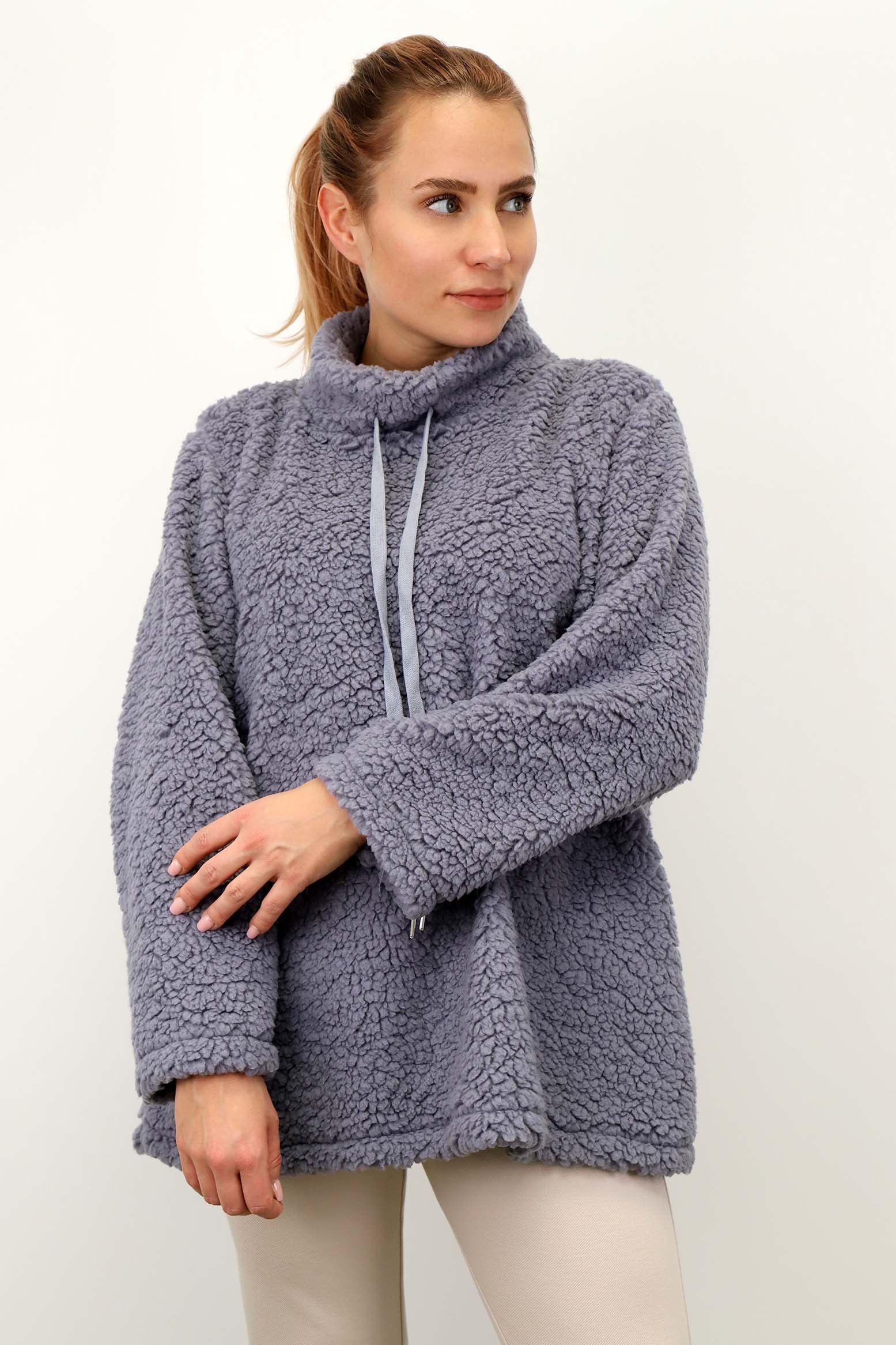 Pullover "Teddy" - Grau