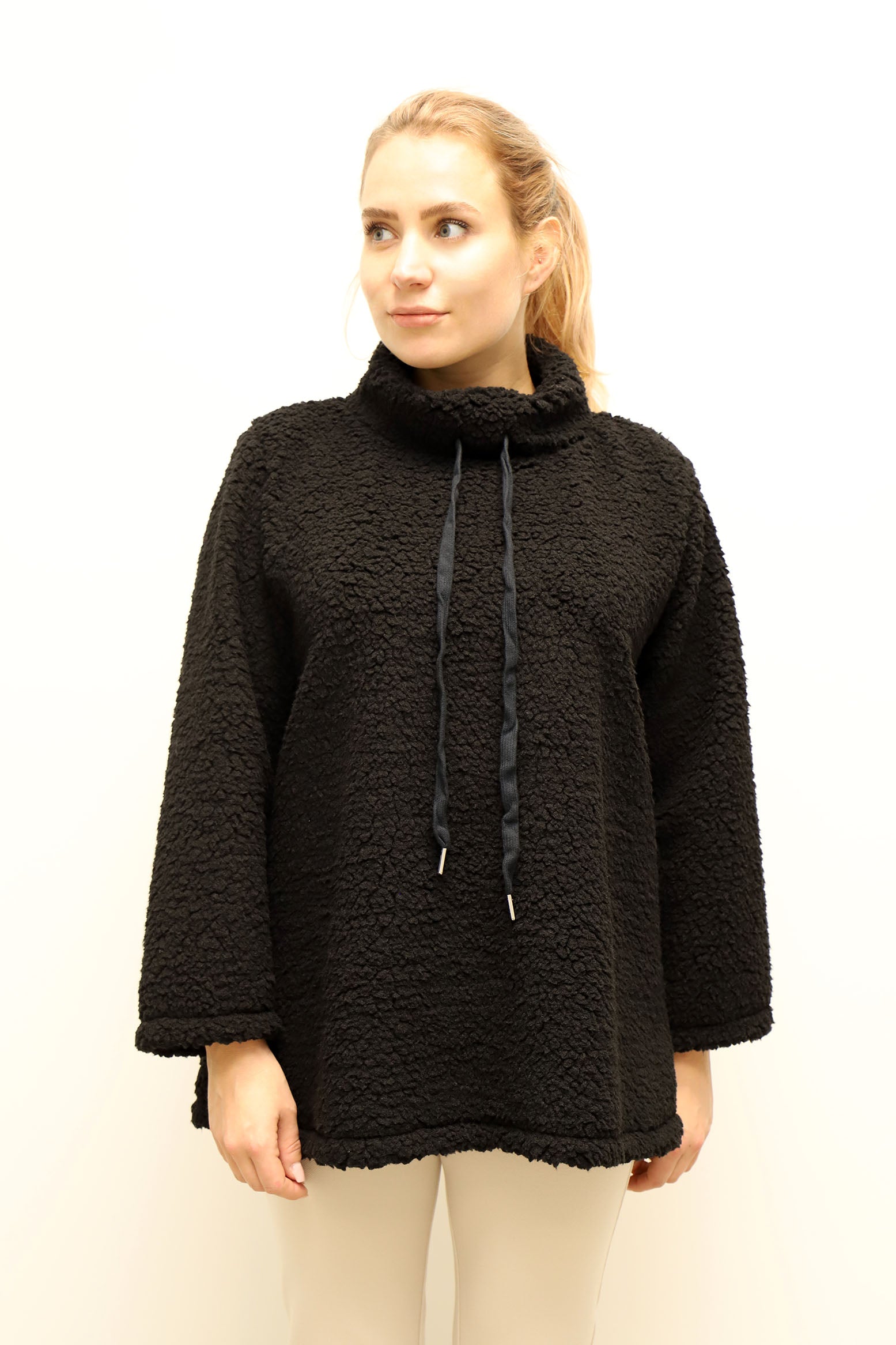 Pullover "Teddy" - Schwarz