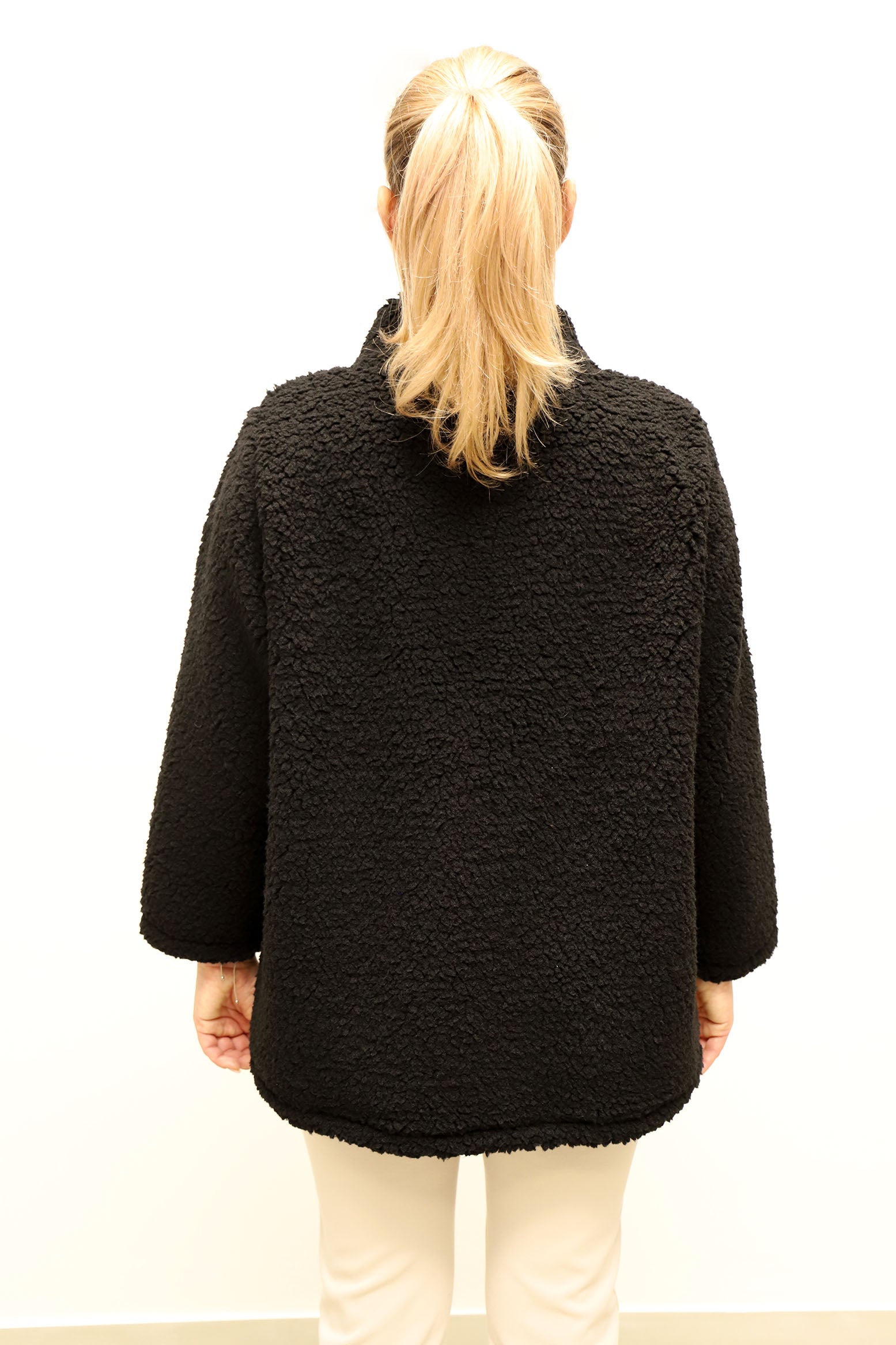 Pullover "Teddy" - Schwarz
