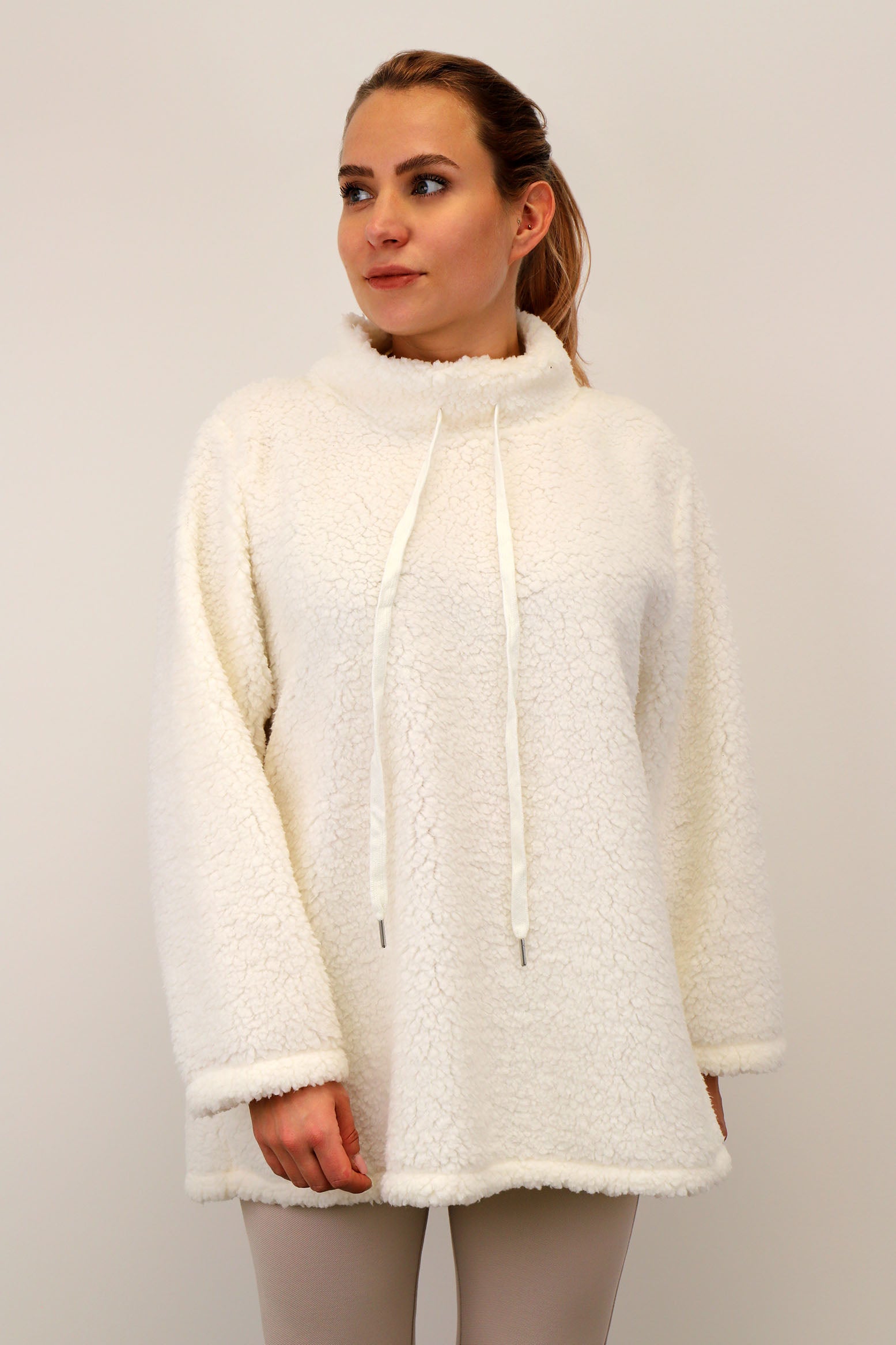 Pullover "Teddy" - Weiß