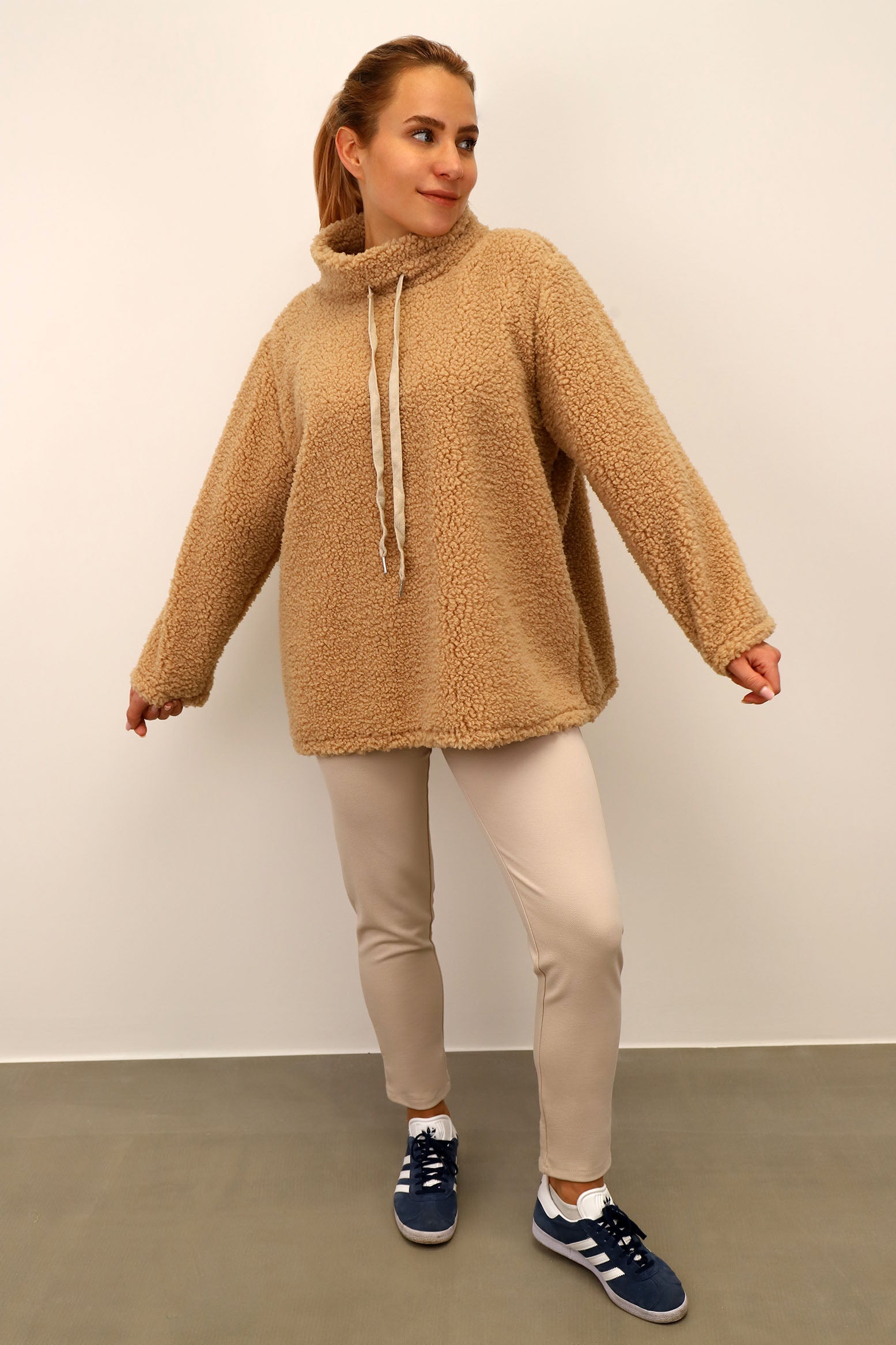 Pullover "Teddy" - Beige