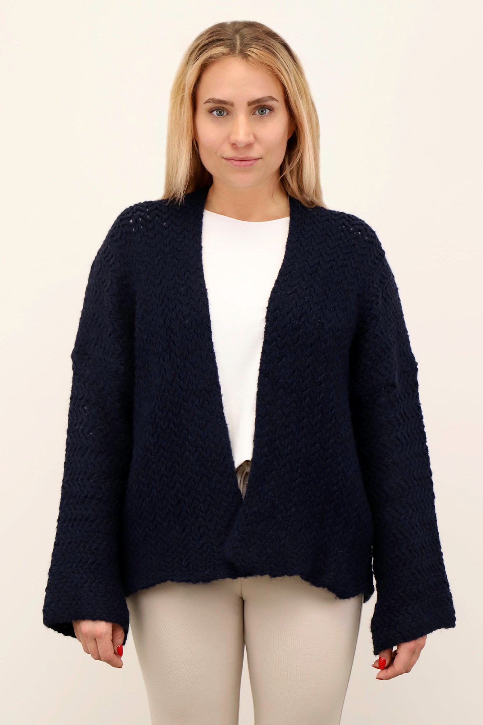 Strickjacke "Fashion" Dunkelblau
