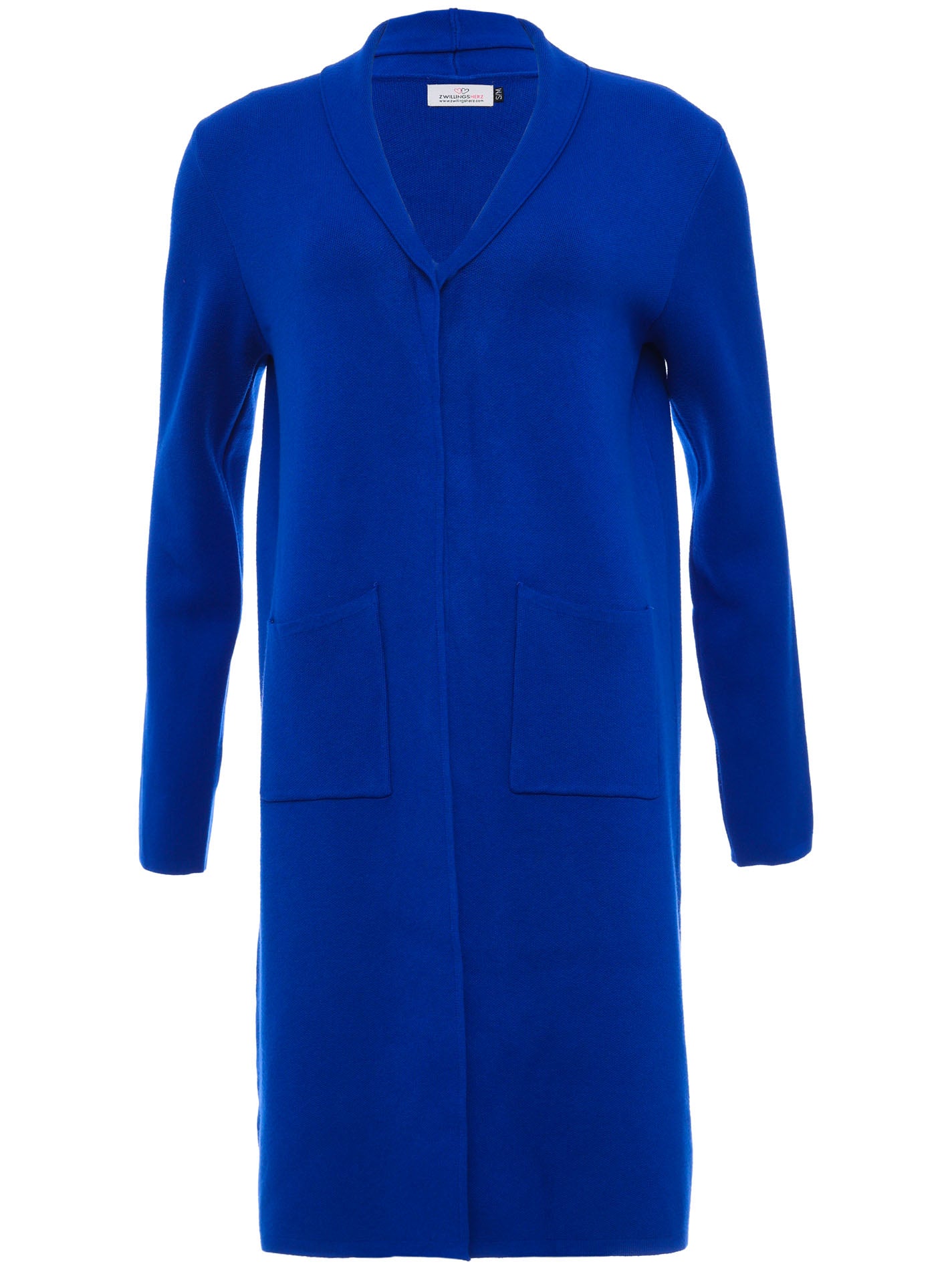 Zwillingsherz Strickjacke Jessy - Royalblau