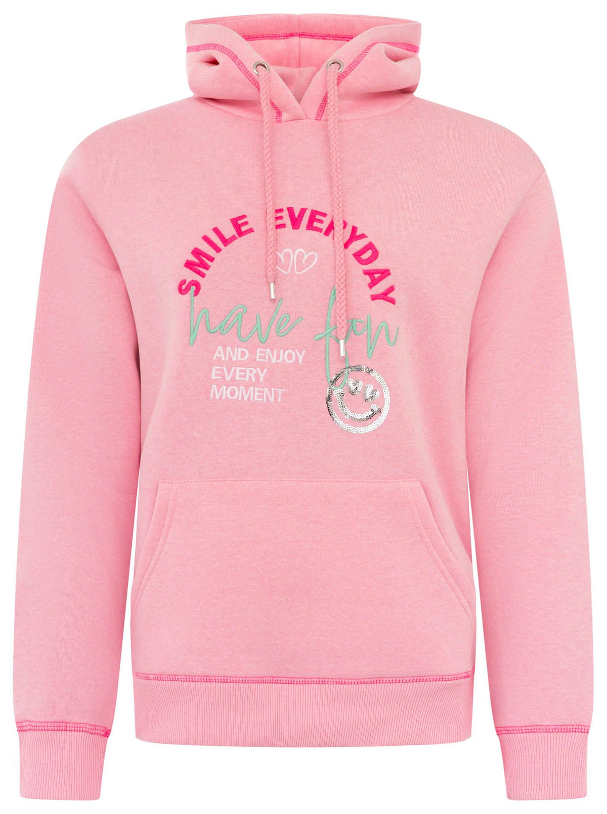 Zwillingsherz - Hoodie "Have Fun" - Pink