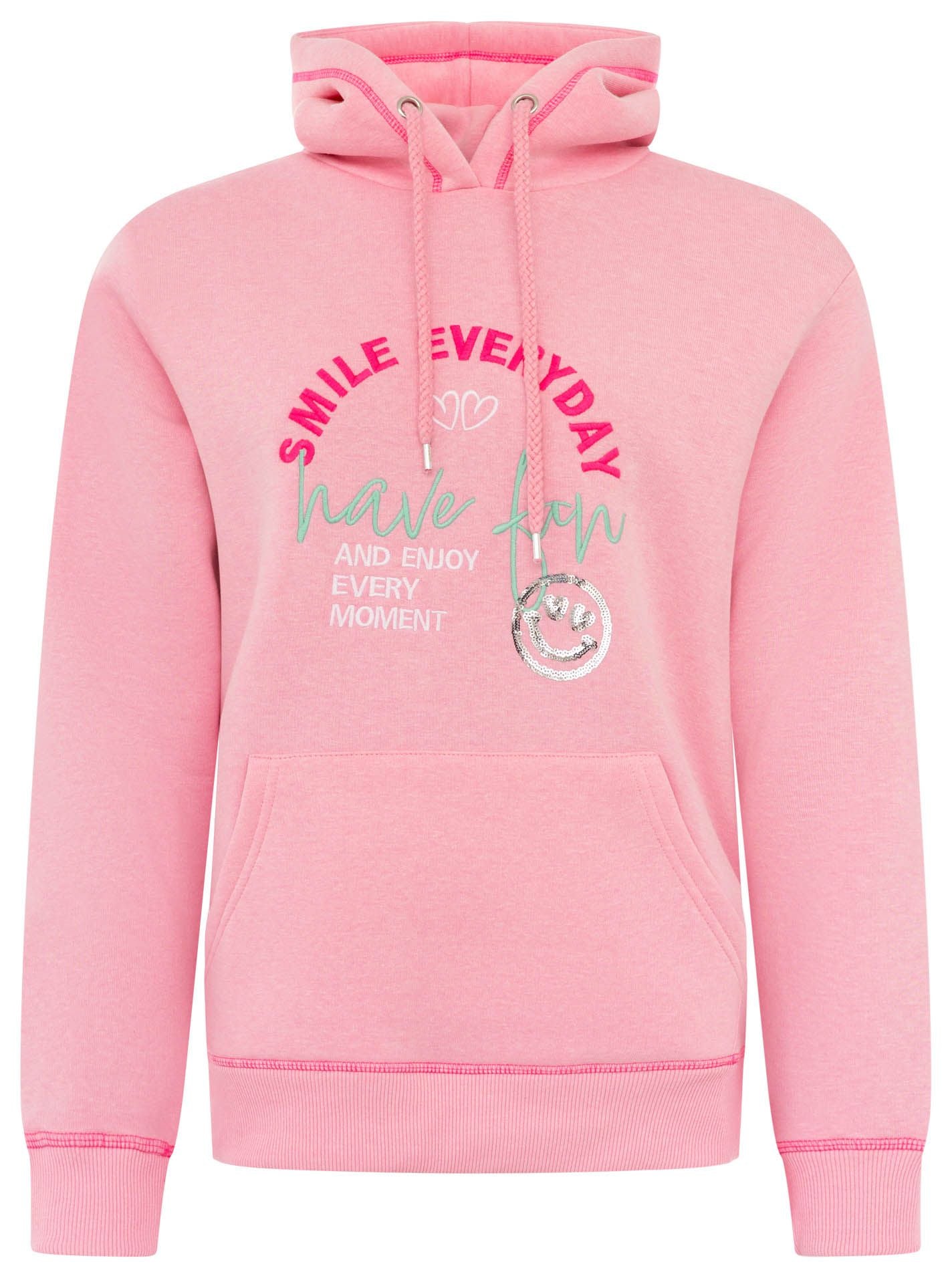 Zwillingsherz - Hoodie "Have Fun" - Pink