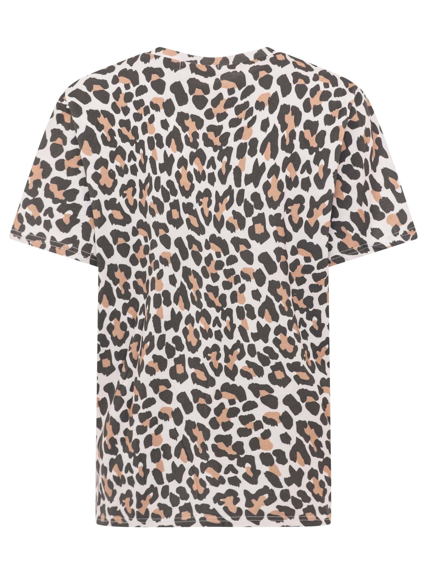 Zwillingsherz - T-Shirt "Stay Wild" - Beige/Pink