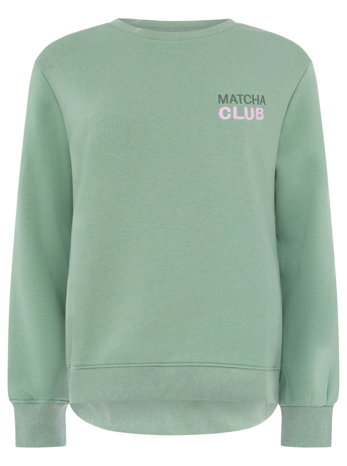 Zwillingsherz -  Sweatshirt Matcha Club - Salbei