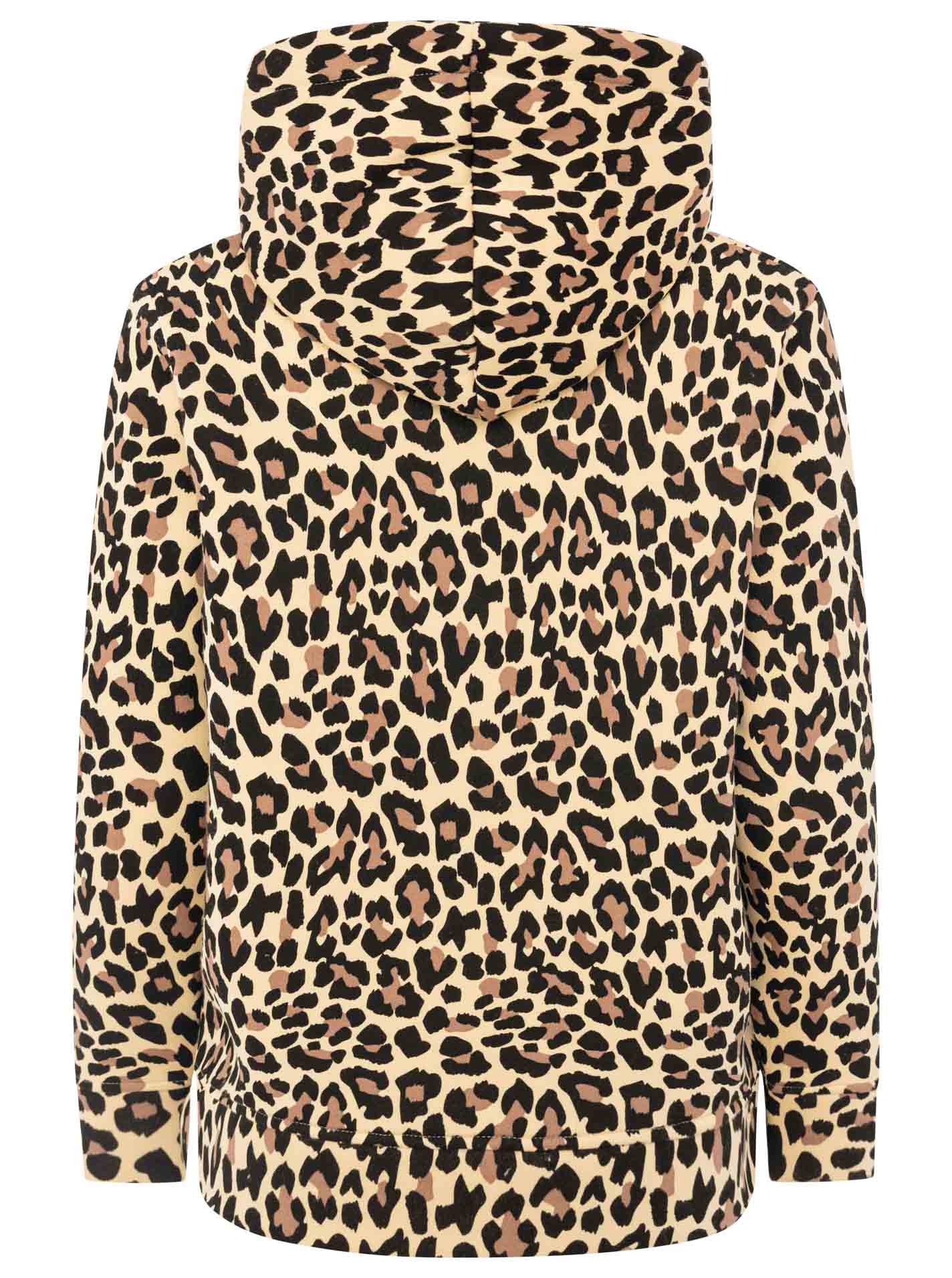 Zwillingsherz - Hoodie "Leo Strong" - Beige/Schwarz