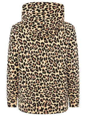 Zwillingsherz - Hoodie "Leo Strong" - Beige/Schwarz