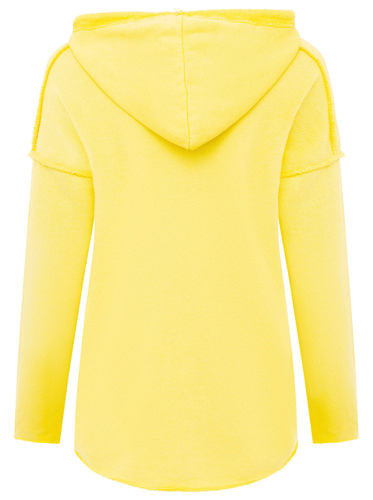 Zwillingsherz - Made in Italy Hoodie "Love Yourself" - Lime/Pink