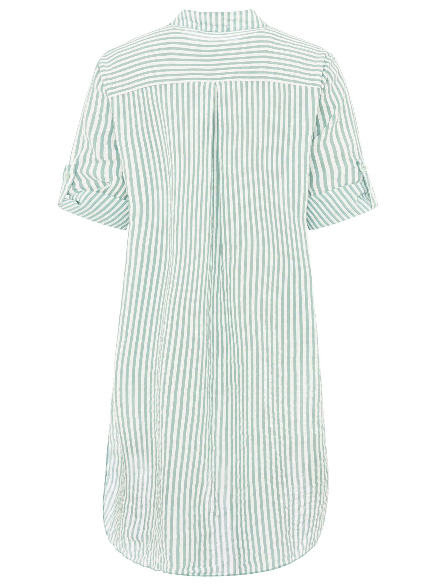 Zwillingsherz - Longbluse Kida (Streifen) - Mint