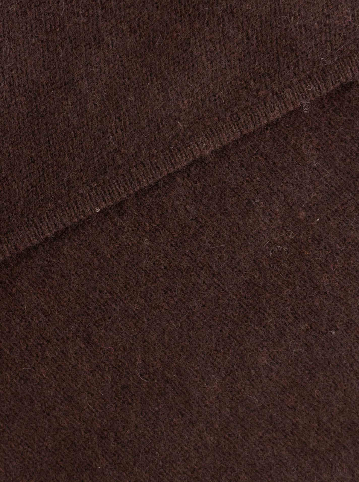 Zwillingsherz Kaschmir Dreieckstuch/Schal (100% Cashmere) - Braun