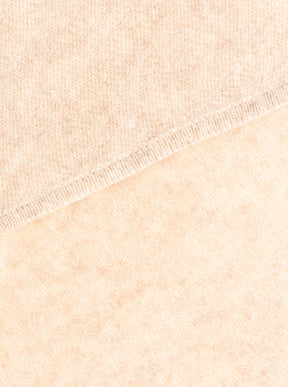 Zwillingsherz Kaschmir Dreieckstuch/Schal (100% Cashmere) - Hellbeige