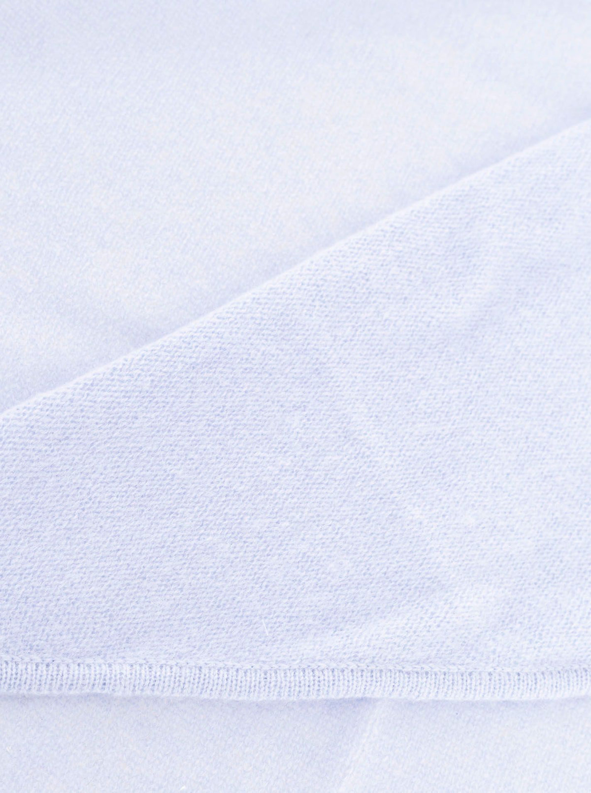 Zwillingsherz Kaschmir Dreieckstuch/Schal (100% Cashmere) - Hellblau