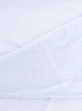 Zwillingsherz Kaschmir Dreieckstuch/Schal (100% Cashmere) - Hellblau