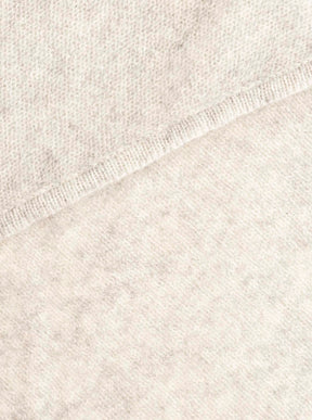 Zwillingsherz Kaschmir Dreieckstuch/Schal (100% Cashmere) - Hellgrau