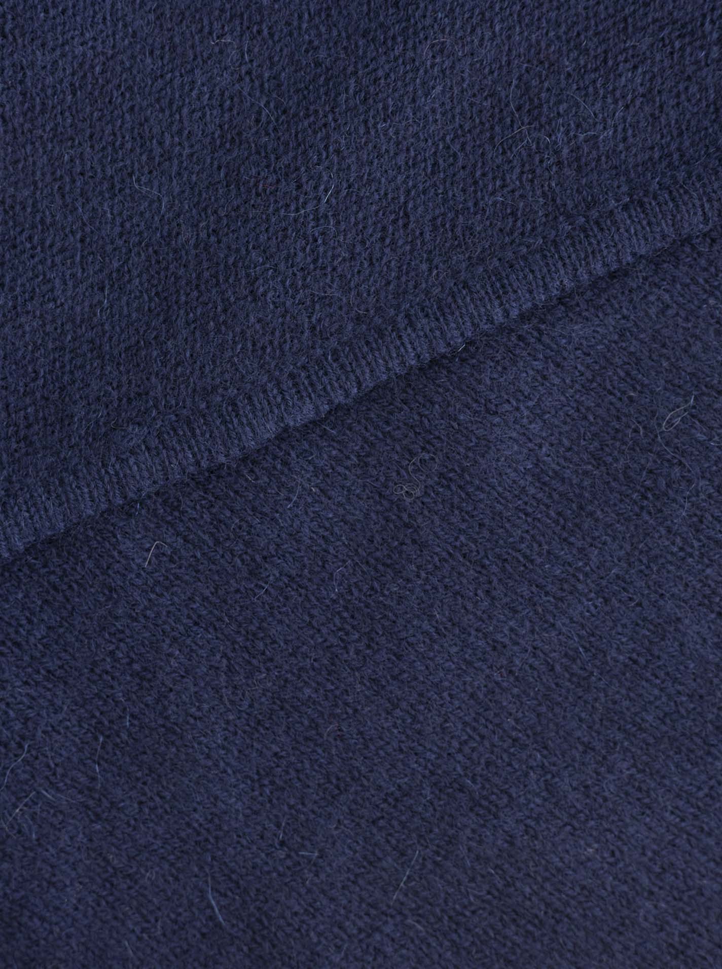 Zwillingsherz Kaschmir Dreieckstuch/Schal (100% Cashmere) - Marine
