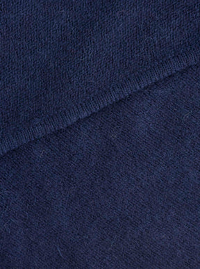 Zwillingsherz Kaschmir Dreieckstuch/Schal (100% Cashmere) - Marine