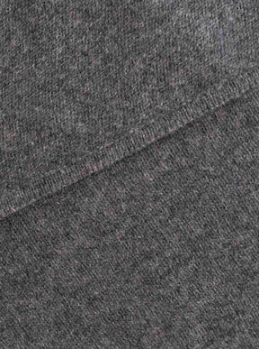 Zwillingsherz Kaschmir Dreieckstuch/Schal (100% Cashmere) - Mittelgrau