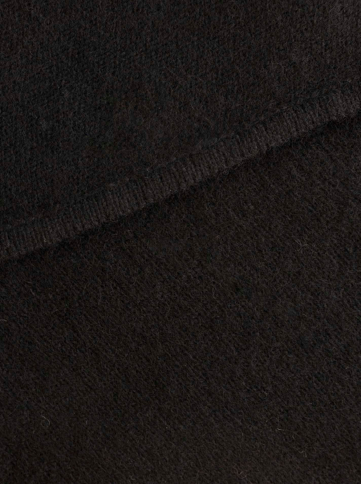 Zwillingsherz Kaschmir Dreieckstuch/Schal (100% Cashmere) - Schwarz