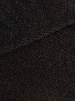Zwillingsherz Kaschmir Dreieckstuch/Schal (100% Cashmere) - Schwarz
