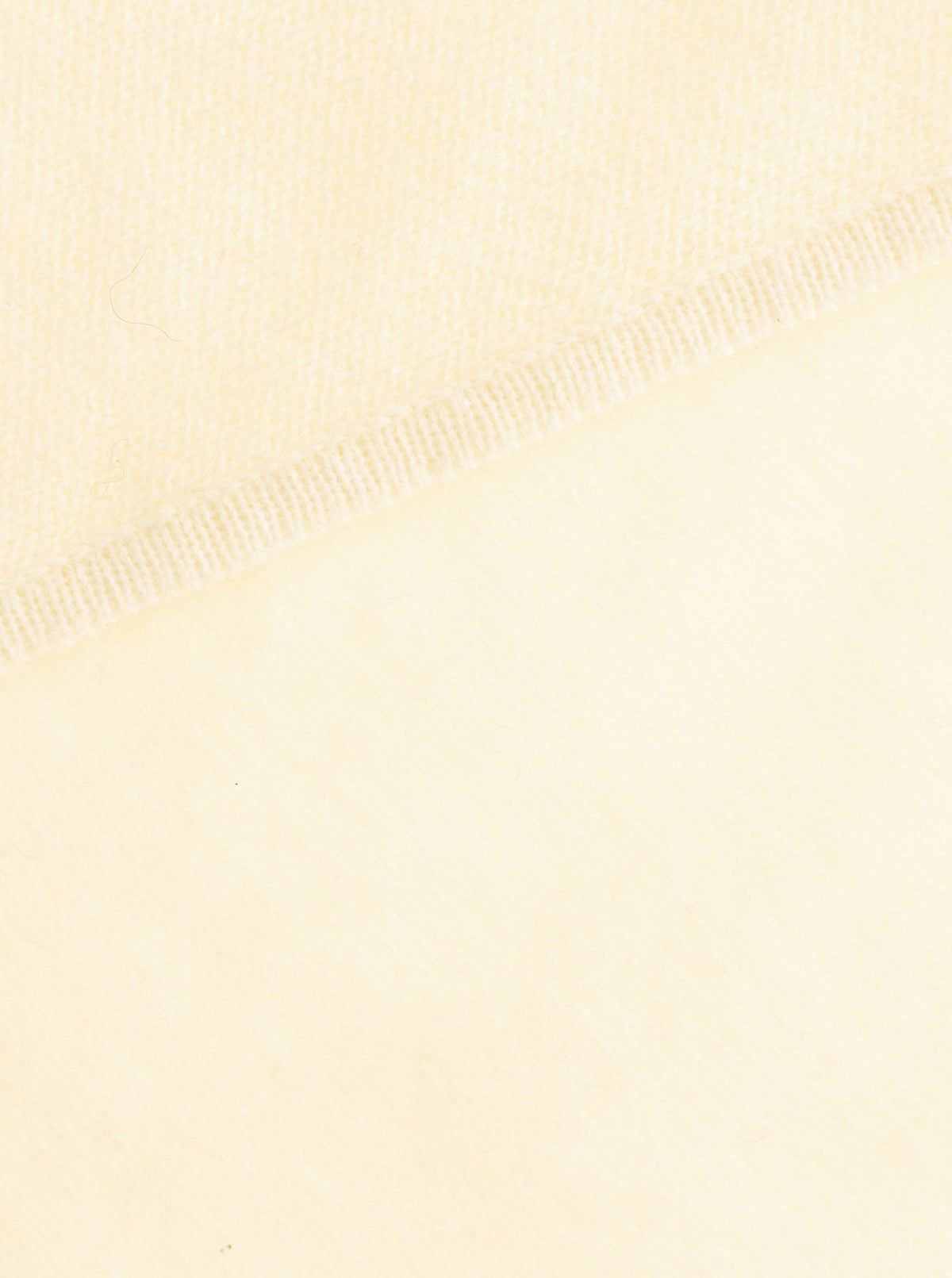 Zwillingsherz Kaschmir Dreieckstuch/Schal (100% Cashmere) - Wollweiß
