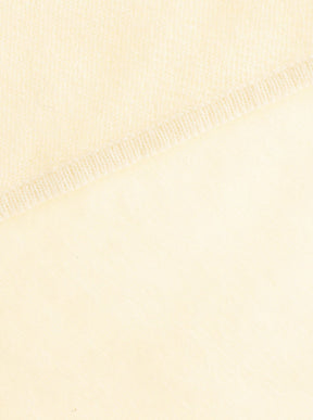 Zwillingsherz Kaschmir Dreieckstuch/Schal (100% Cashmere) - Wollweiß